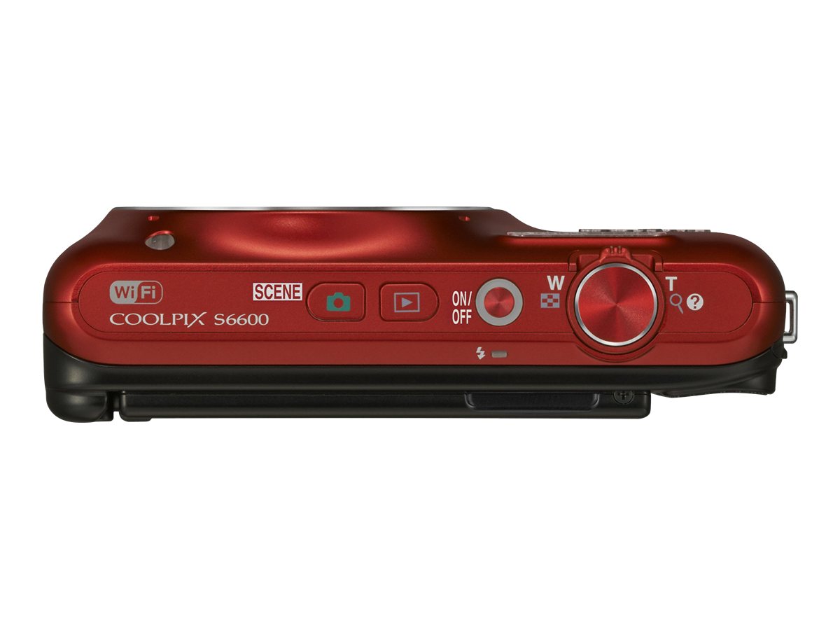 【美品 & おまけ付き】Nikon COOLPIX S6600 ラズベリーレッド ニコン COOLPIX S6600 [ラズベリーレッド] 価格比較 - 価格.com