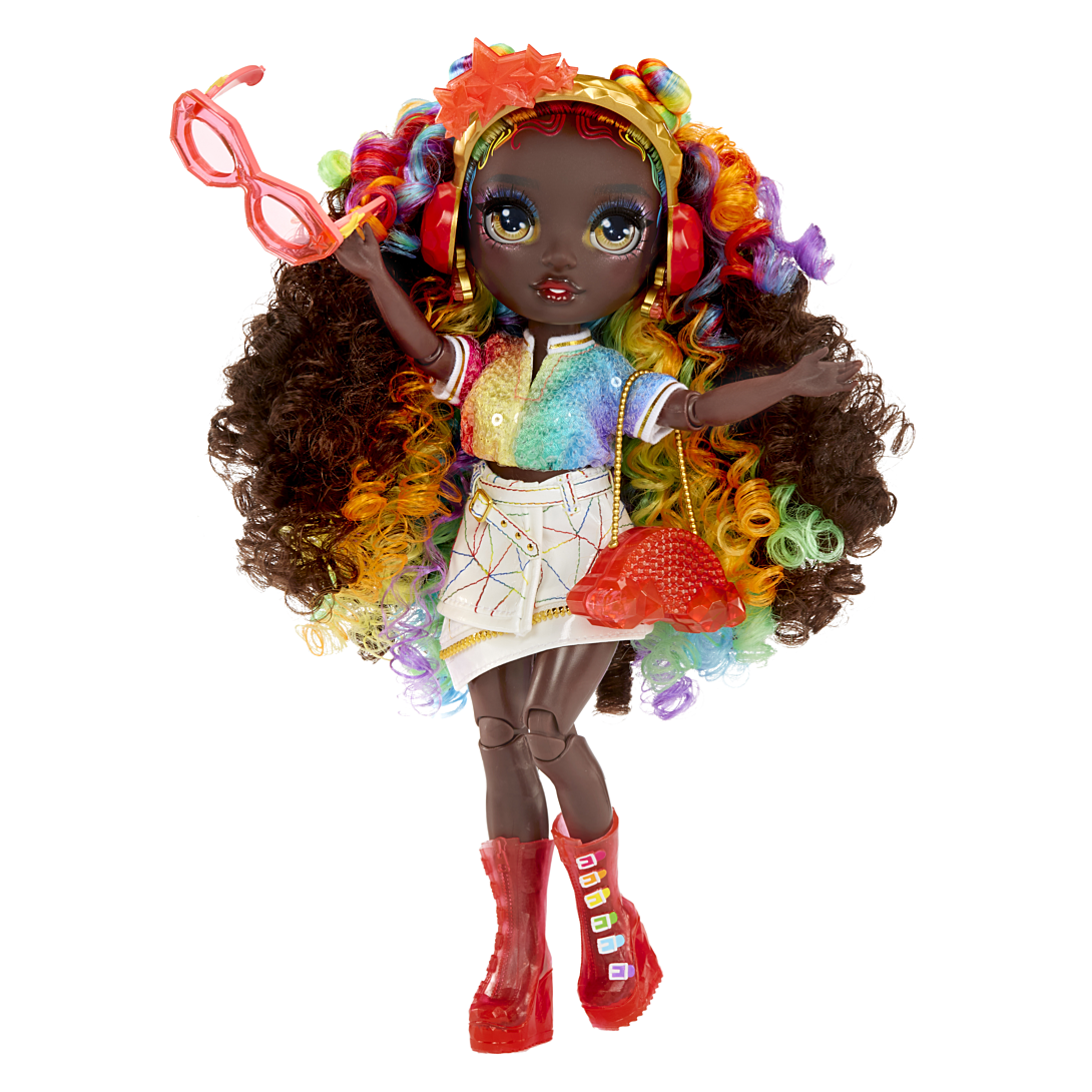 MGA Entertainment Rainbow High Cristal Poupée Mannequin 27 cm - Iris Bow
