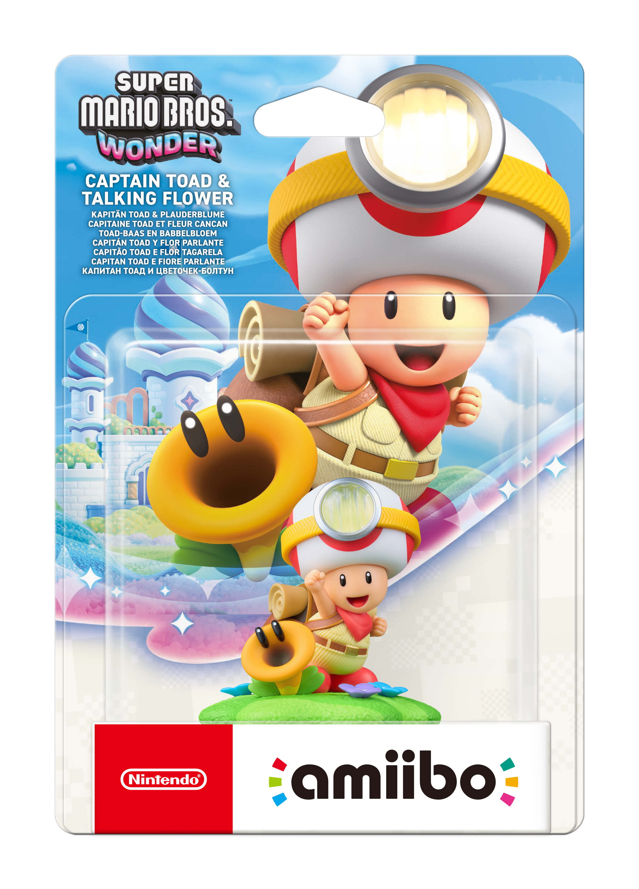amiibo - Collection Super Mario Bros.Wonder - Capitaine Toad et Fleur cancan (NINTENDO SWITCH 2)