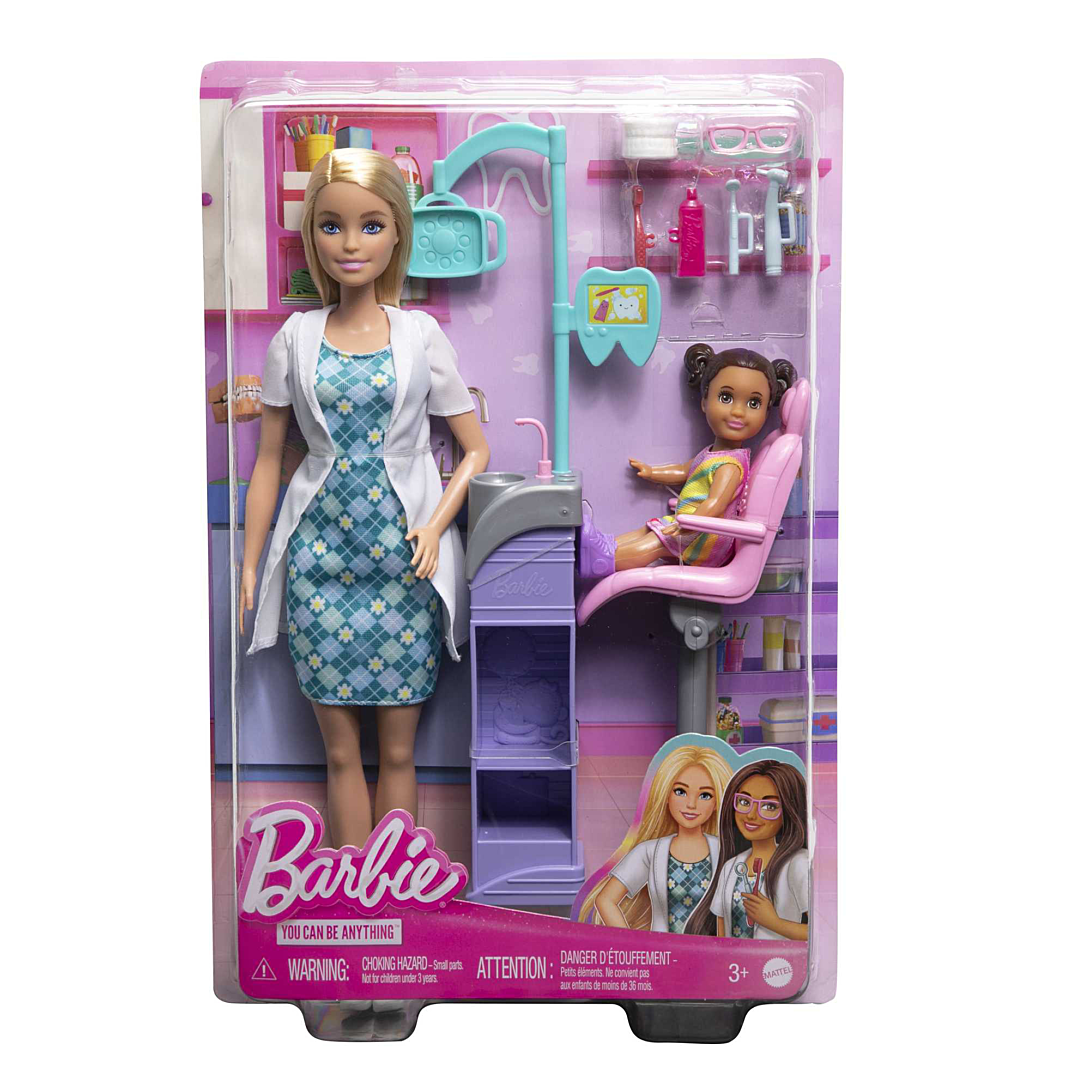 Coffret Barbie : Cabinet Dentaire Mattel - vue 3