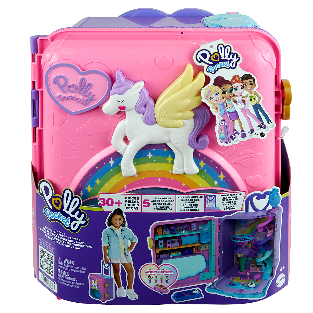 polly pocket® coffret valise polly pocket® pollyville®