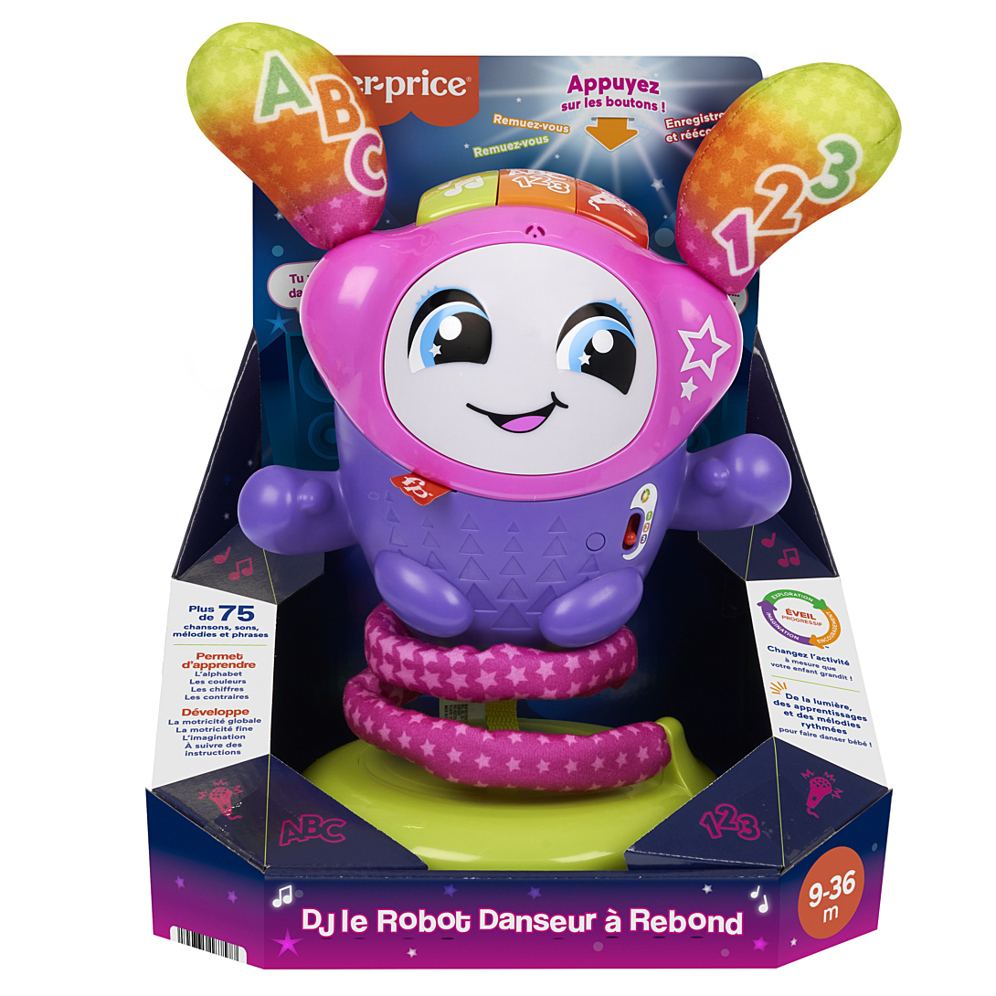 Dj Le Robot Danseur A Rebond Mattel - vue 2