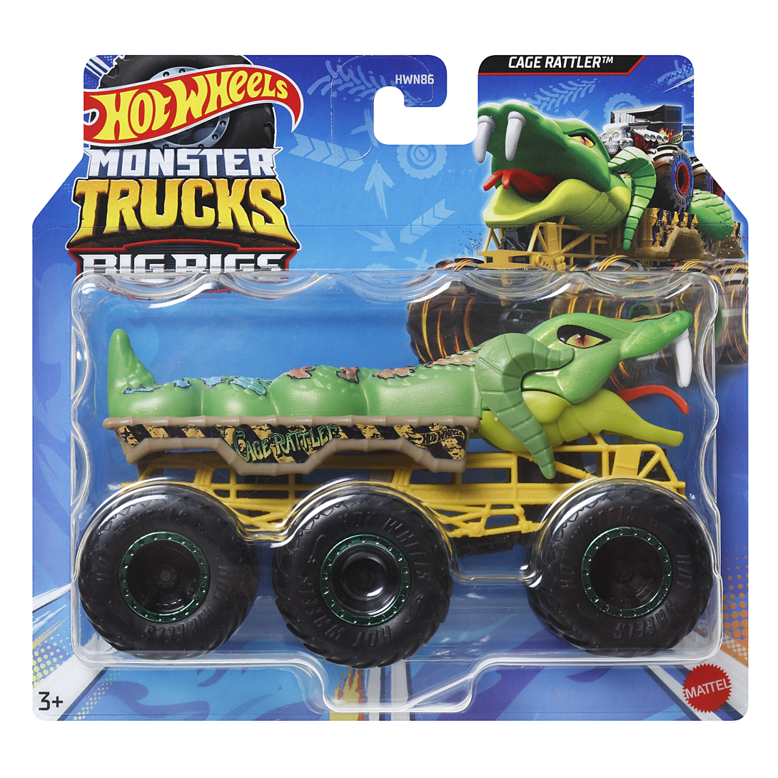 Hot Wheels monster trucks-assortiment de gros engins à l’échelle 1/64