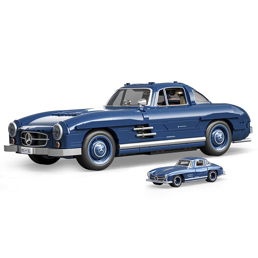 Jeu de construction Mega Hot Wheels Premium Mercedes Benz 300 SL - vue 9