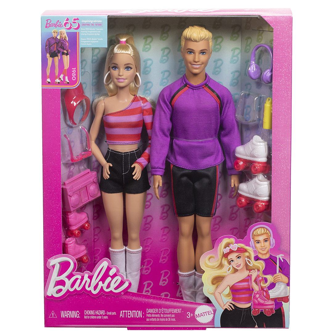 Barbie Fashionistas Coffret poupées et accessoires patins à roulettes HXK90 - vue 2