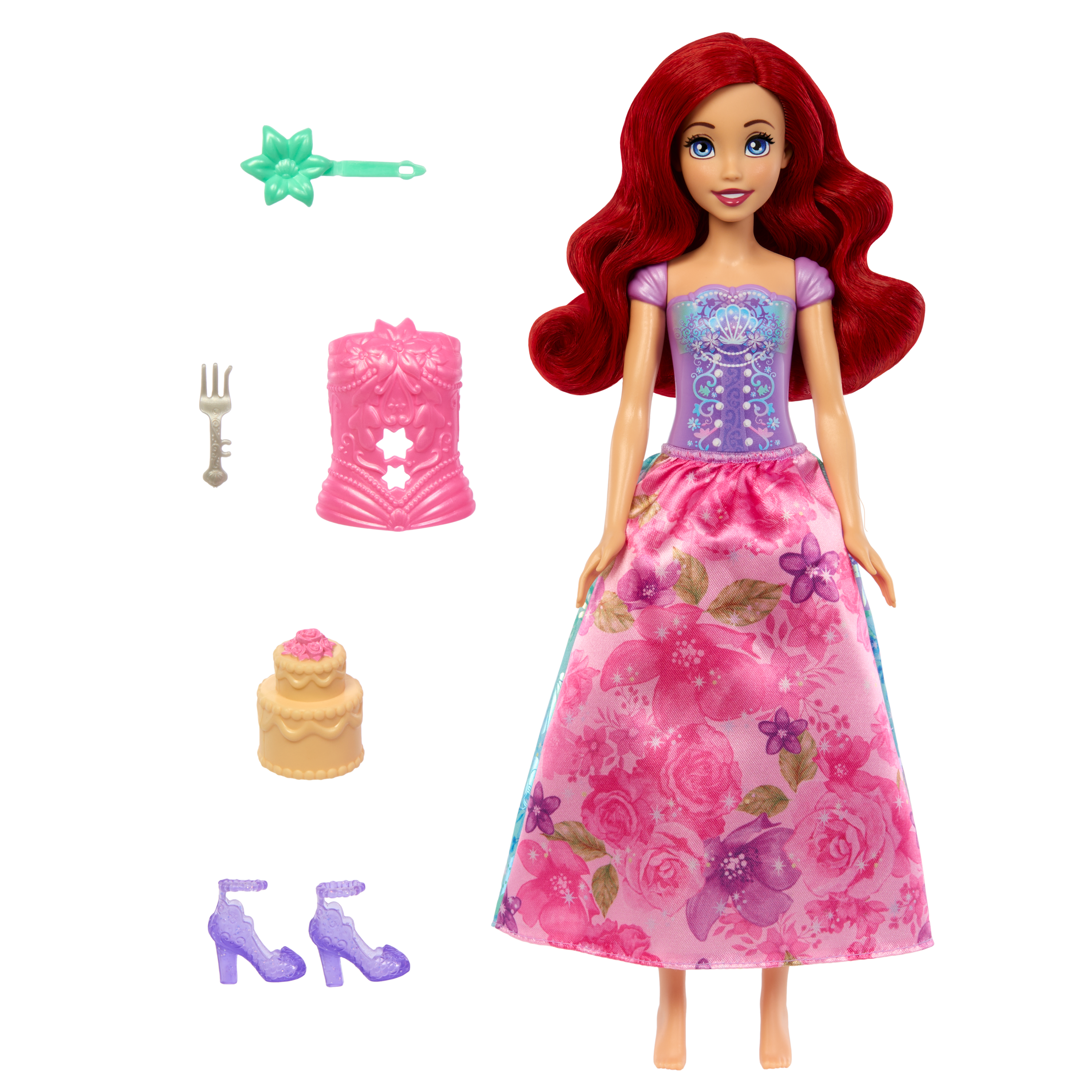 Poupée Spin And Reveal Ariel Mattel La Boite - vue 10