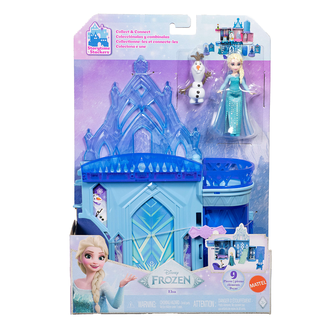 disney-palais de glace d’elsa la reine des neiges histoires à empiler