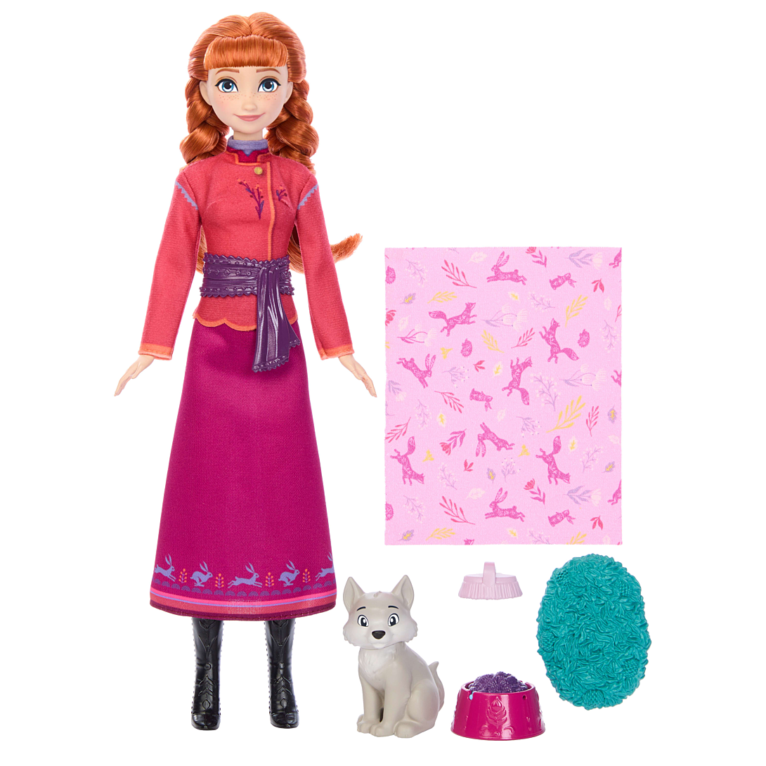 Coffret Disney JFG17 – Anna et Louveteau avec Accessoires - vue 1