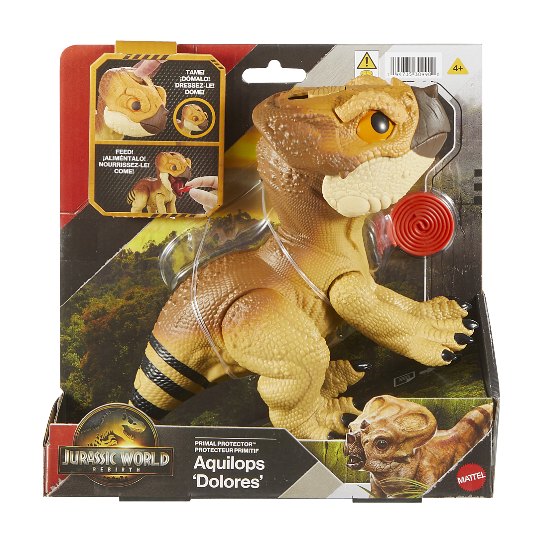 Jurassic World Figurine Aquilops à apprivoiser Dinosaure interactif Jurassic World JGC01 - vue 5