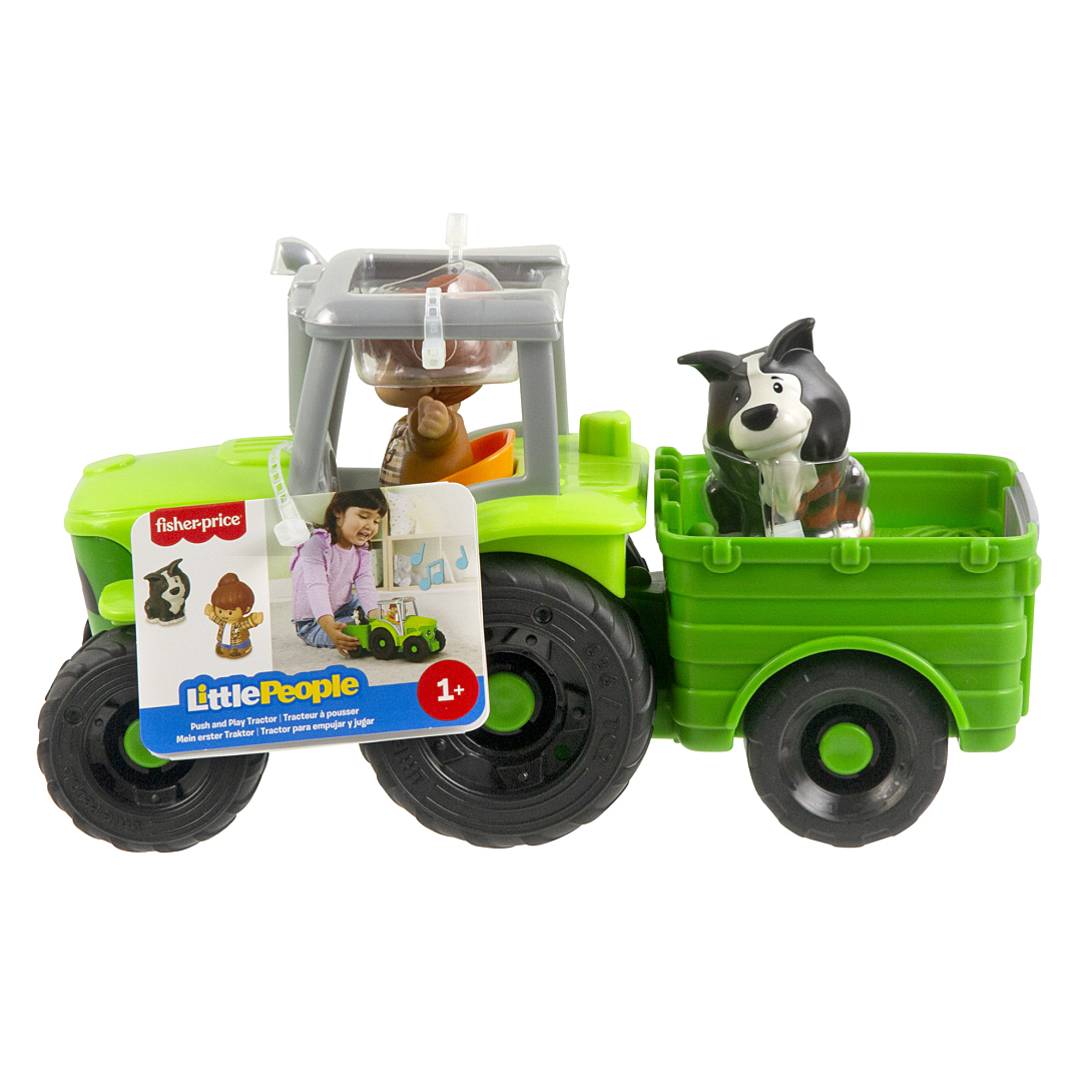 Fisher Price price-little people-tracteur à pousser-véhicule musical