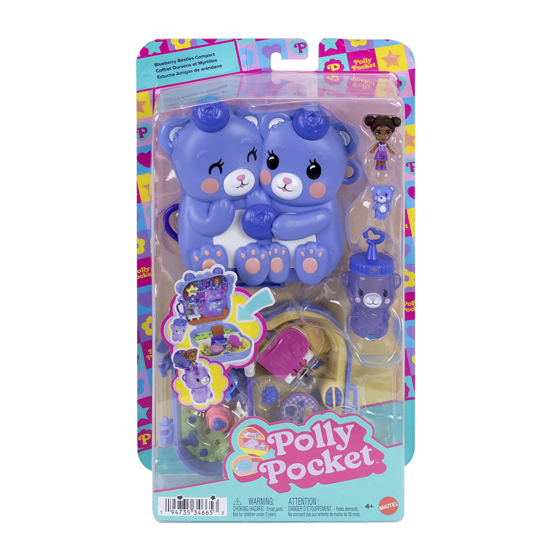Polly Pocket Coffret Oursons et Myrtilles Jouet de voyage