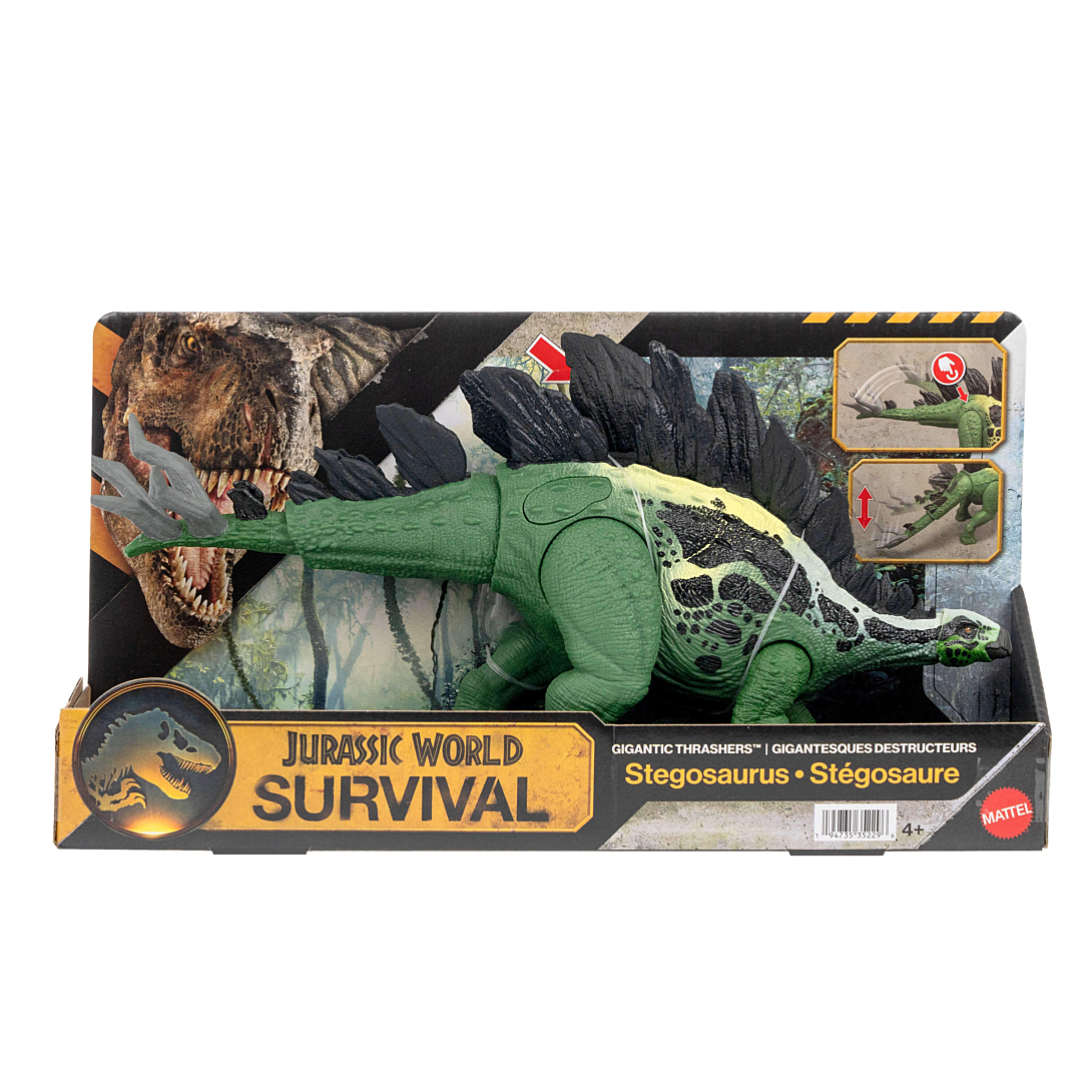 Jurassic World Stégosaure Géants Féroces - vue 4