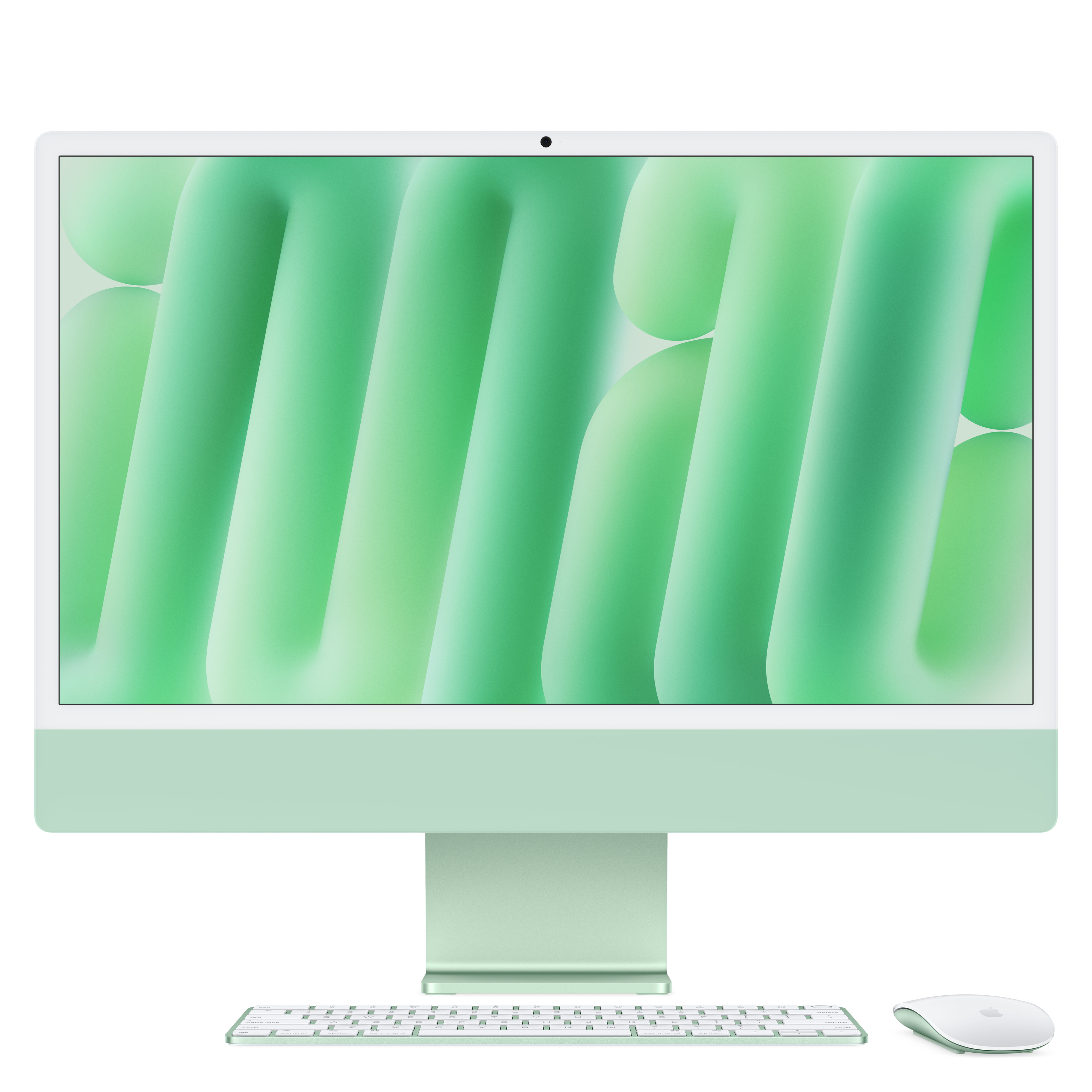 Imagen del producto Apple iMac Apple M M4 59,7 cm (23.5") 4480 x 2520 pixels PC All-in-One 24 Go 512 Go SSD macOS Sequoia Wi-Fi 6E (802.11ax) Vert