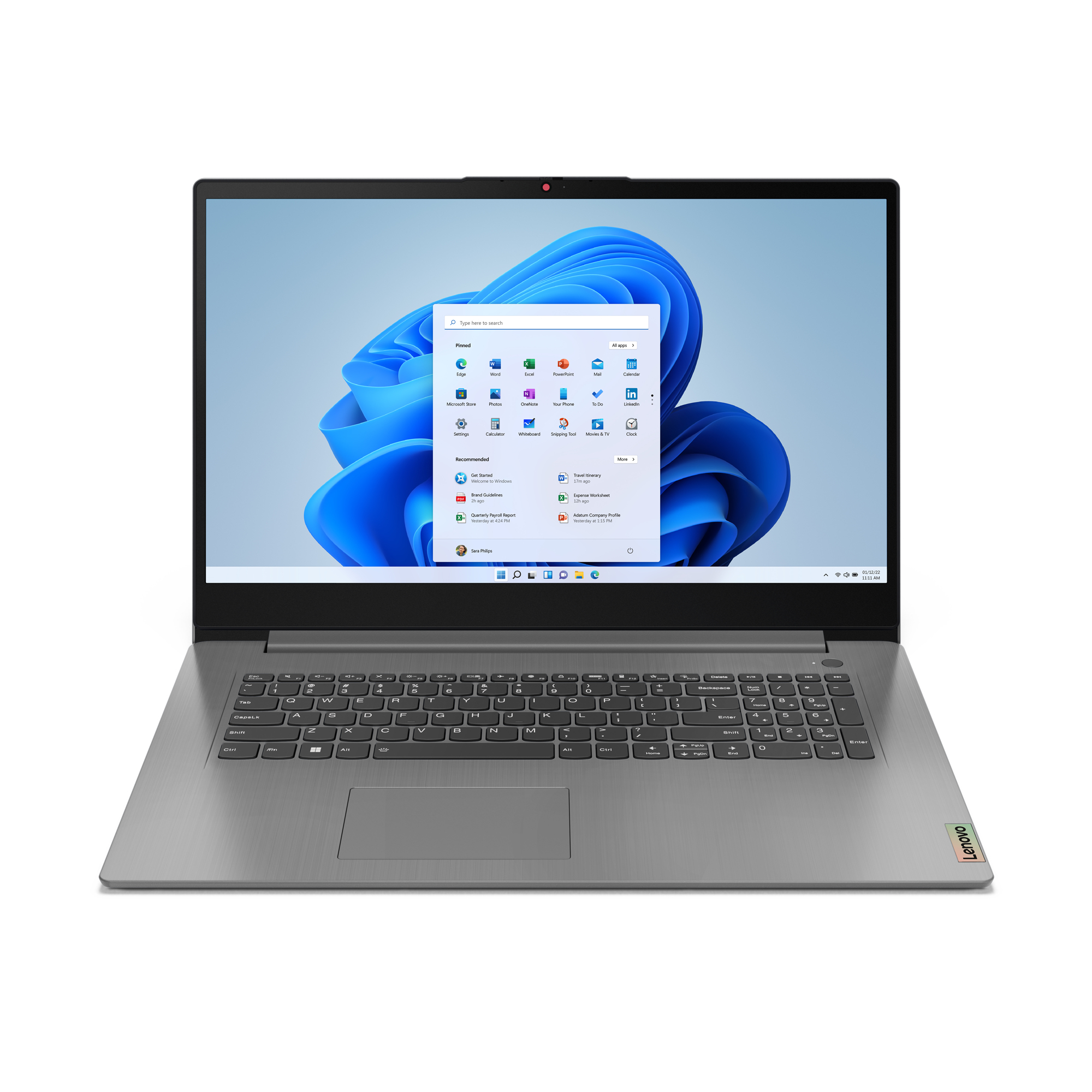 Ordinateur portable IdeaPad 3 17ABA7 R7 - vue 2