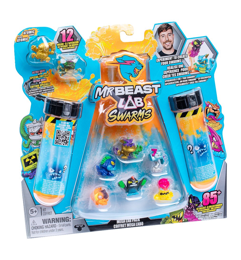 12 MINIS FIG ATOMIC SWARMS - MRBEAST LAB