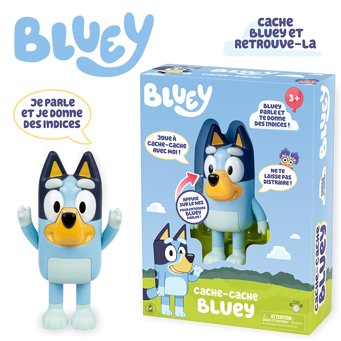Cache cache Jeux interactif BLUEY 1 figurine électronique Dès - vue 2