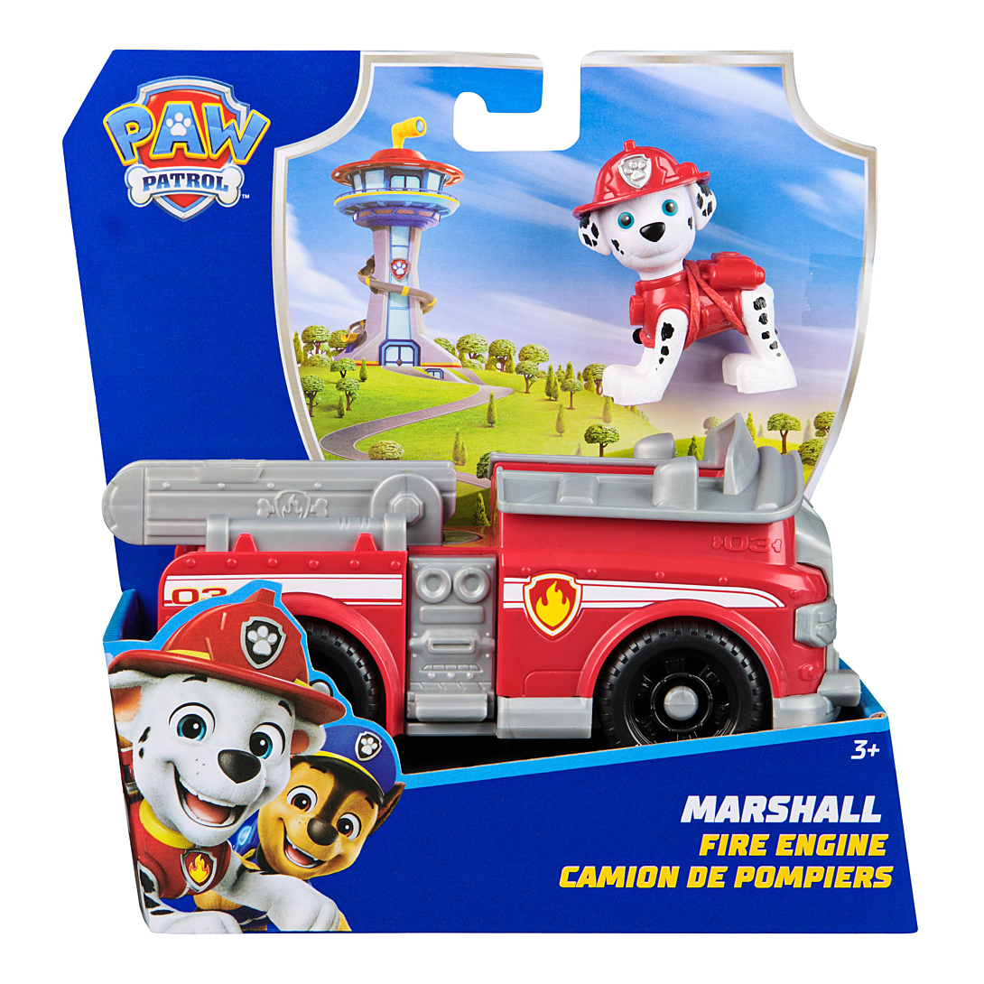 Paw Patrol la Pat'Patrouille : Marcus et son camion de pompier 15 cm Spin Master - vue 5