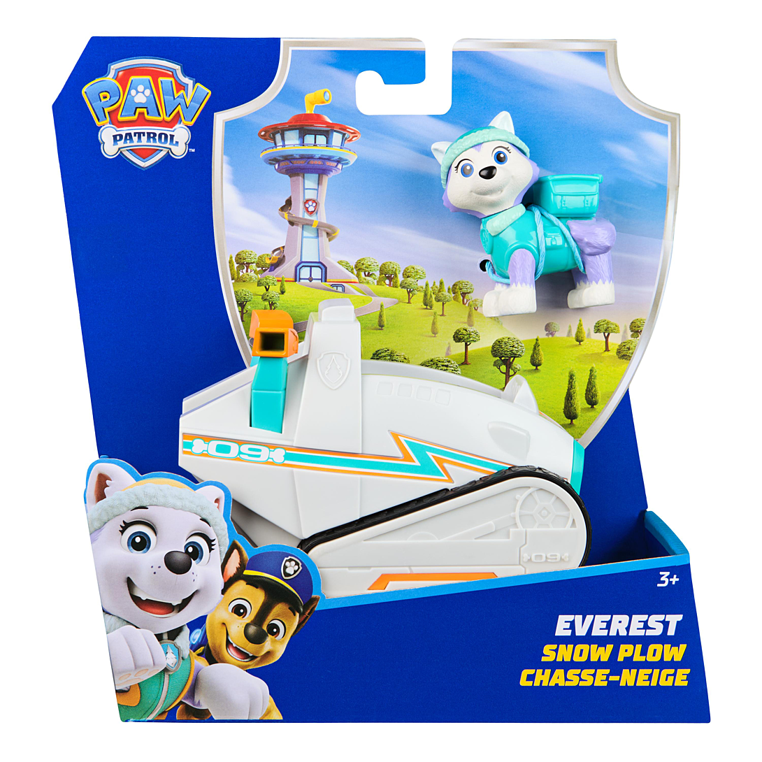 VEHICULE + FIGURINE EVEREST La Pat' Patrouille