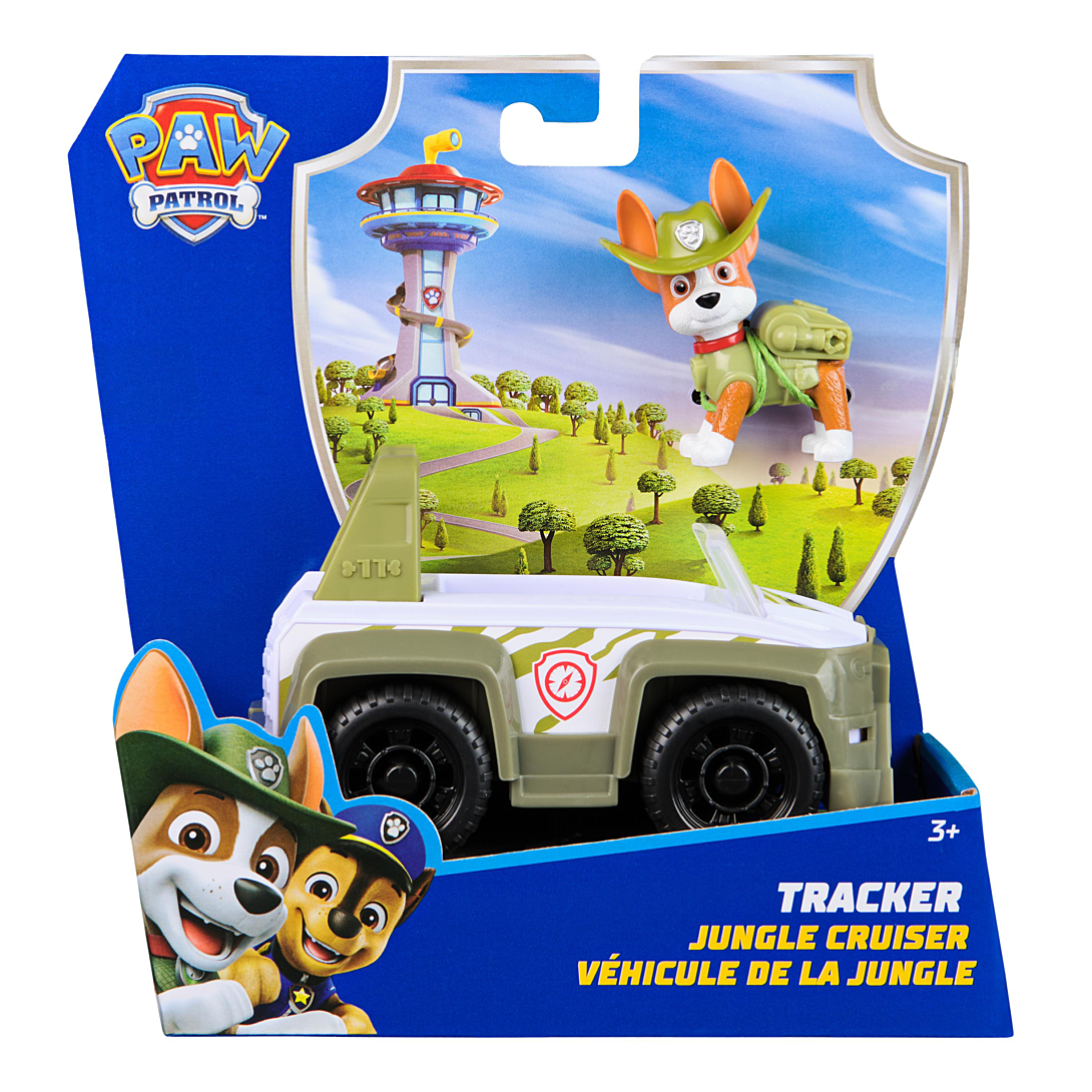 Paw Patrol Pat Patrouille Véhicule Figurine Tracker Voiture Figurine À Collectionner Pat Patrouille Véhicule Plastique Recyclé Voiture Enfant Jouet Enfant Et + - vue 5