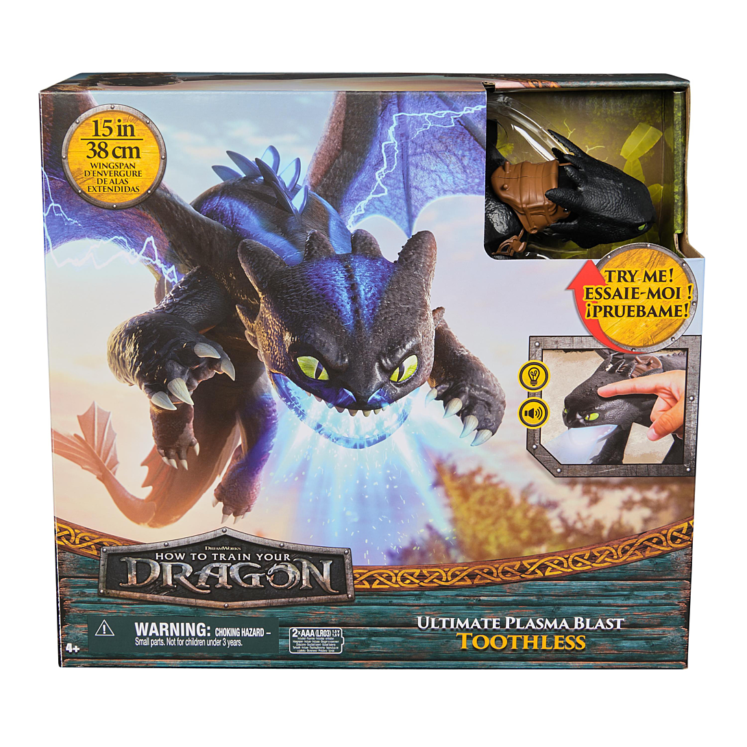 SPIN MASTERFIGURINE KROKMOU PLASMA BLAST 35 CM Dragons Movie - vue 6