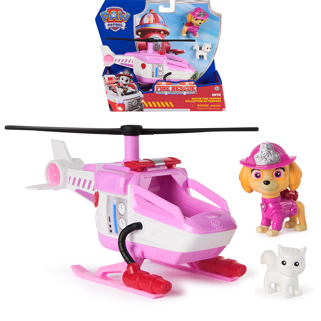 Figurines et véhicule Paw Patrol Pat’Patrouille Fire Rescue Stella - vue 6