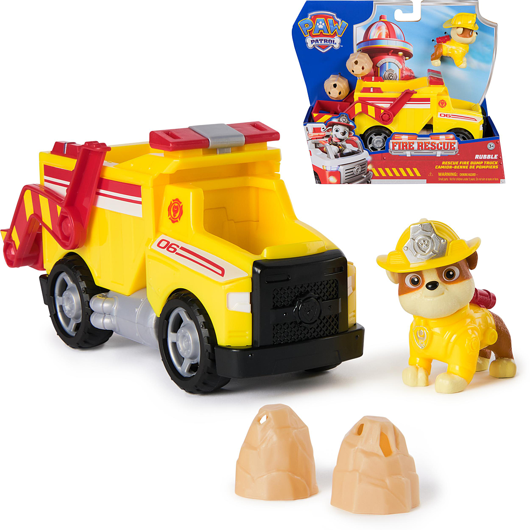 VÉHICULE + FIGURINE FIRE RESCUE RUBEN La Pat' Patrouille