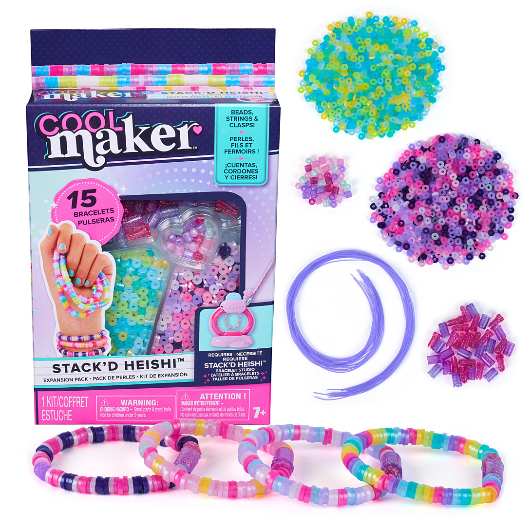 Création et bijou Cool Maker Coffret Recharges Atelier à Bracelets Heishi