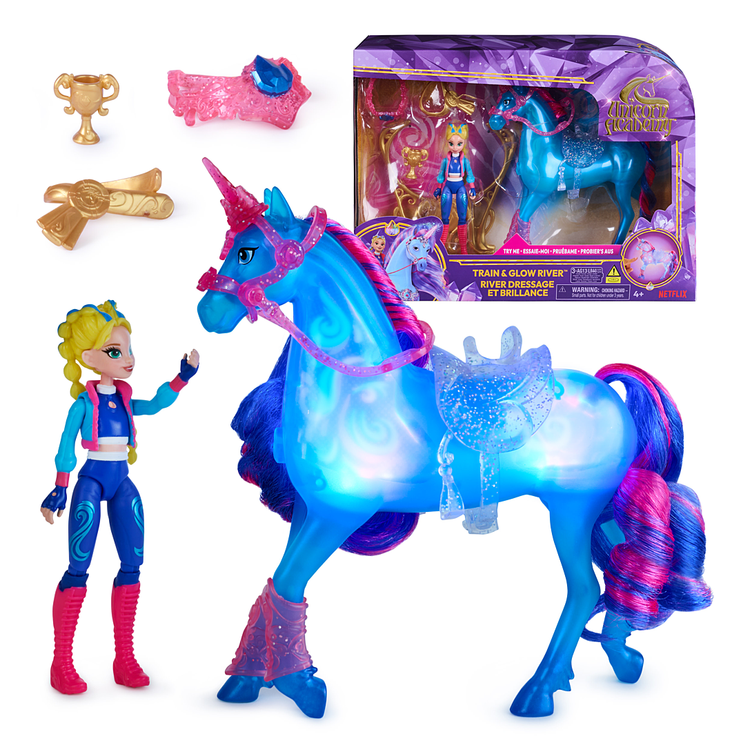 PLAYSET INTERACTIF RIVER ET ISABEL Unicorn Academy