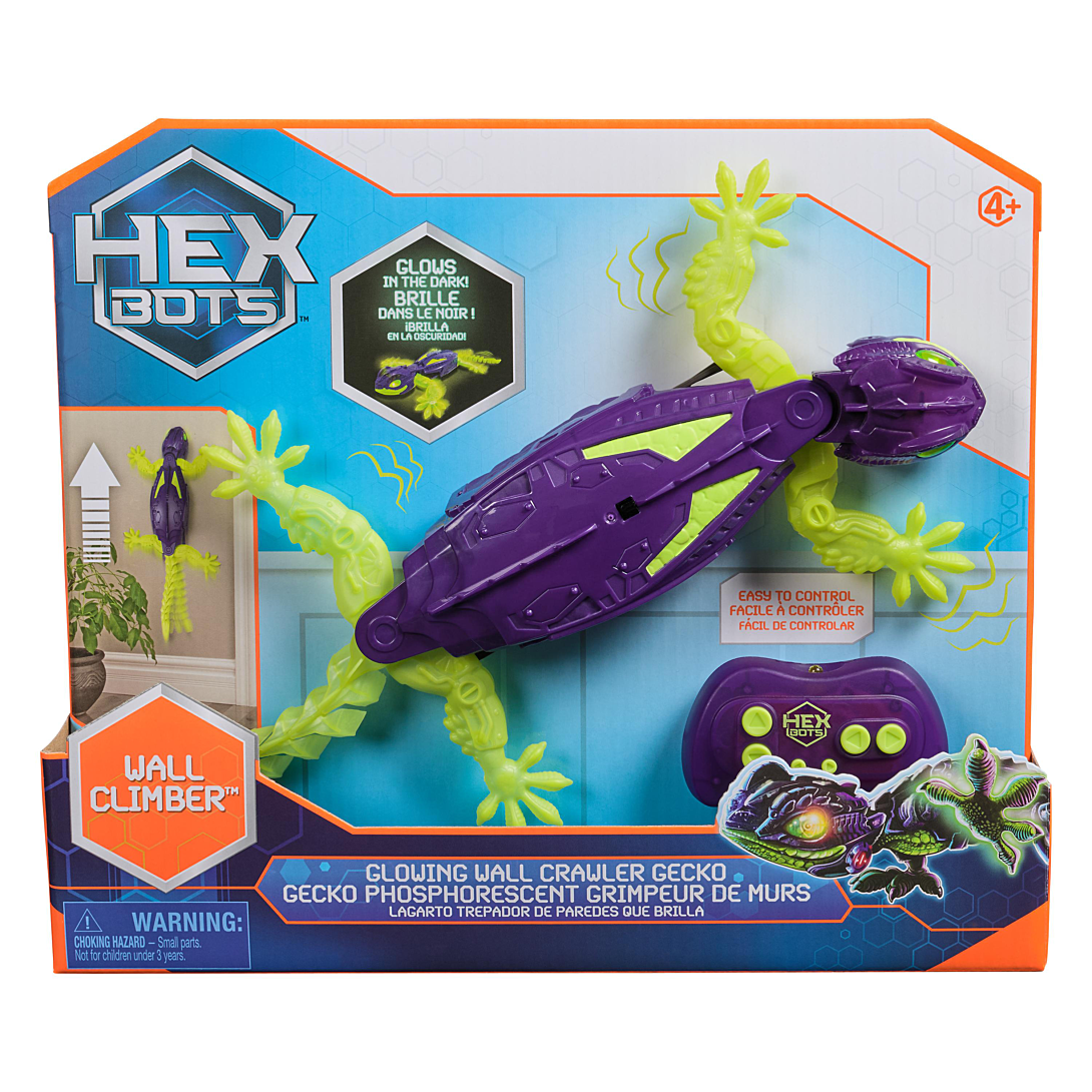 GECKO RC GLOW IN THE DARK Hex Bots