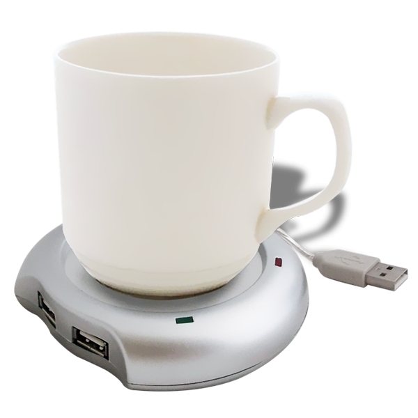 Chauffe-Tasse USB Intelligent - Thermostat 55°C, Détection De Présence - Pour Bureau, Maison, Garde Café Chaud