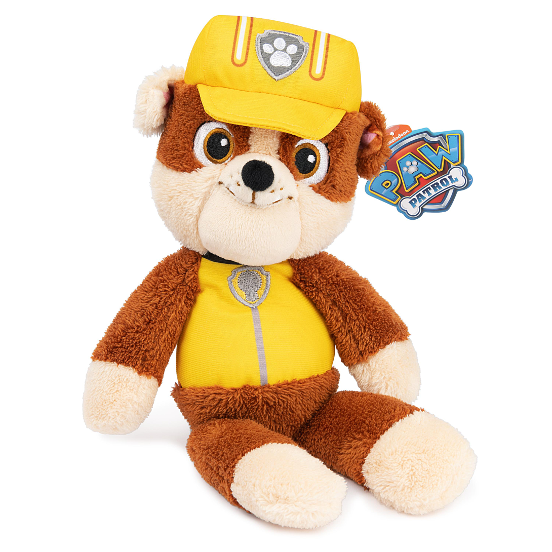 Peluche PAW Patrol Take-A-Long Chase 6069433 – Doudou Lavable, 35 cm