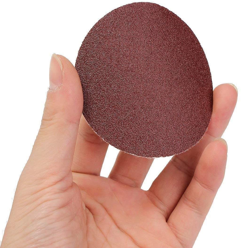 Kit De 110 Disques Abrasifs 50mm + Plateau Pour Perceuse - Grains 80 à 5000 - Parfait Pour Ponçage Et Polissage
