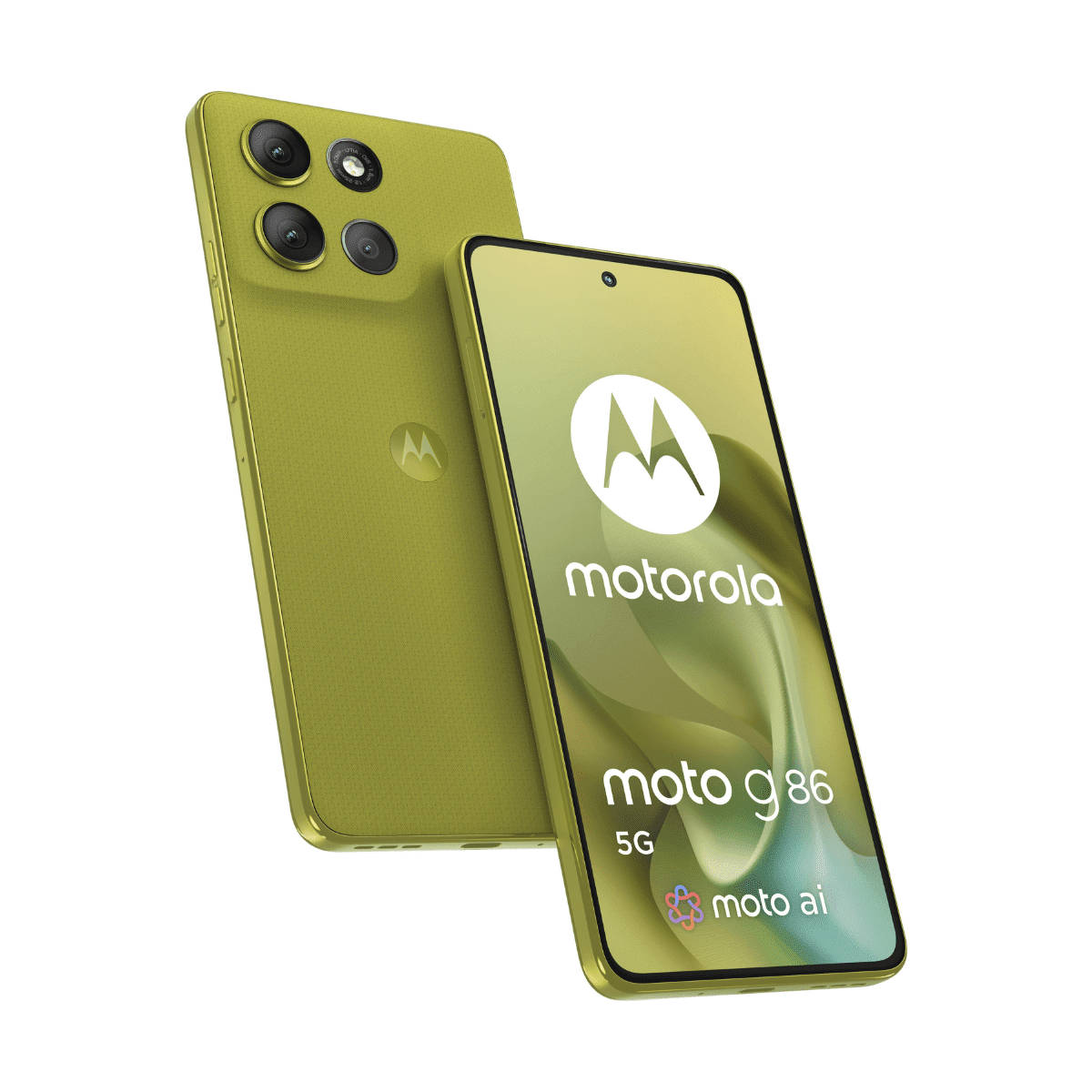 Motorola moto g86 5G 16,9 cm (6.67) Double SIM Android 15 USB Type-C 8 Go 256 Go 5200 mAh Vert