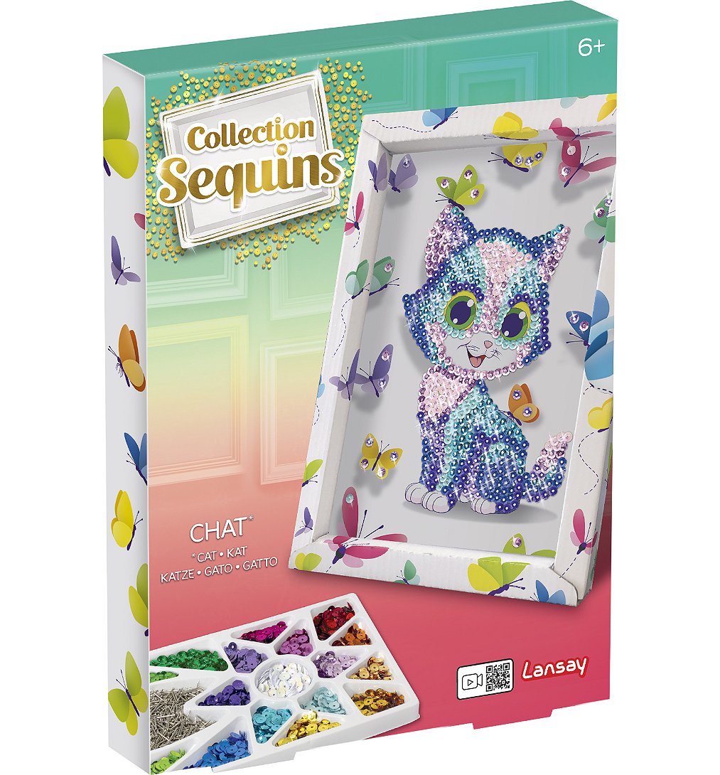 Cadre Sequins Char Lansay La Boite