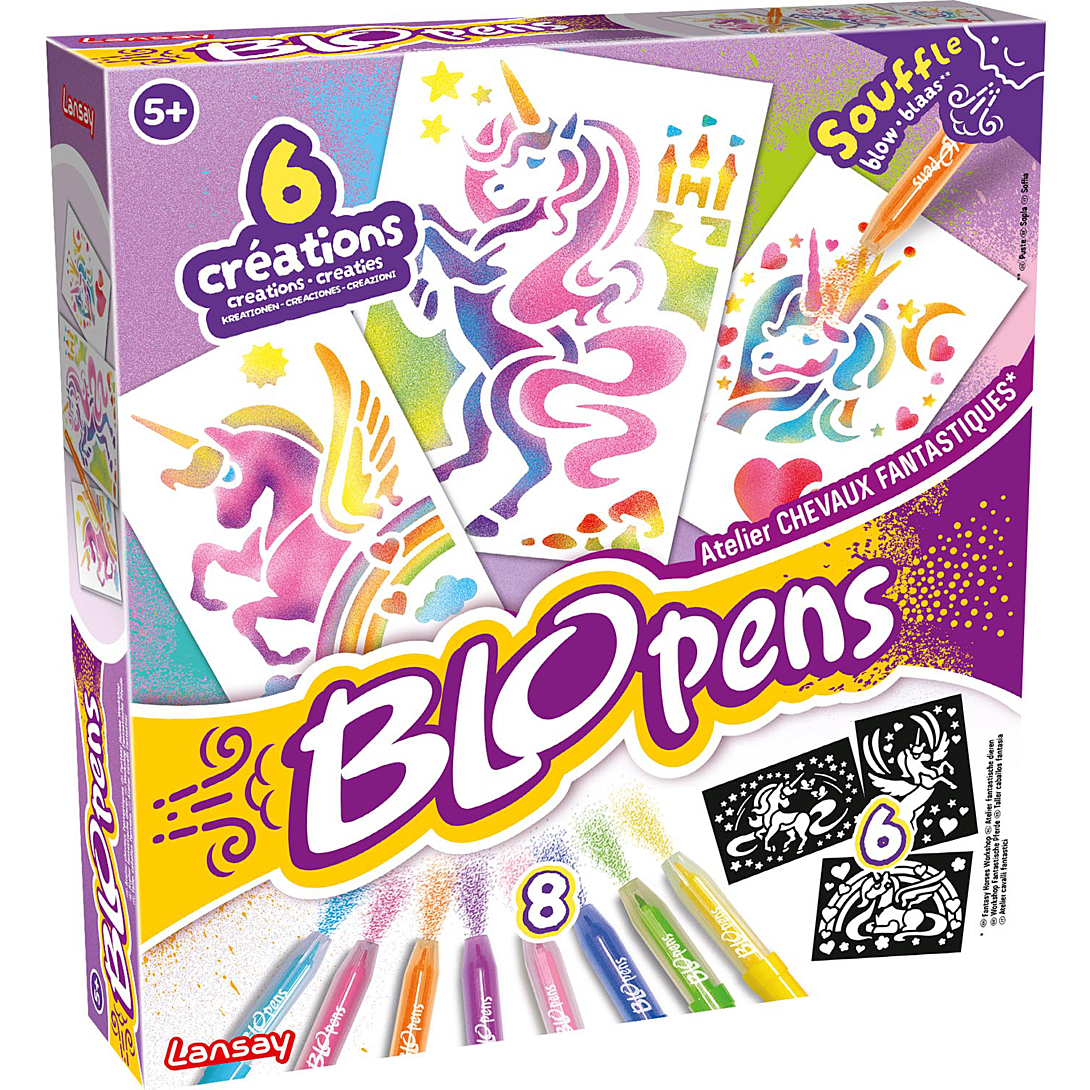 BLOPENS SET D'ACTIVITES CHEVAUX FANTASTIQUE