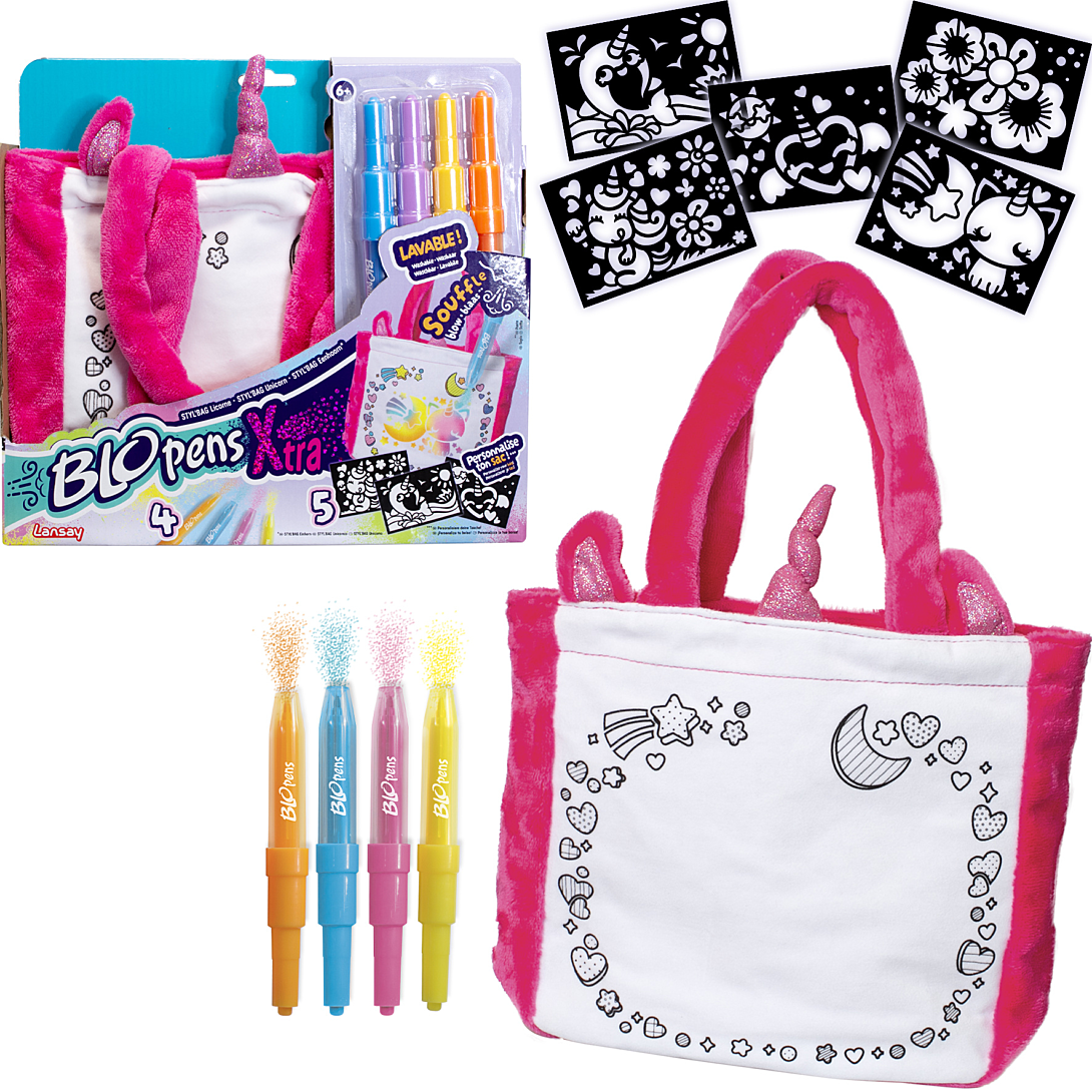 Kit Personnalisation Mug Lansay BLOPENS X-TRA 24337 – 9 Pochoirs Réutilisables