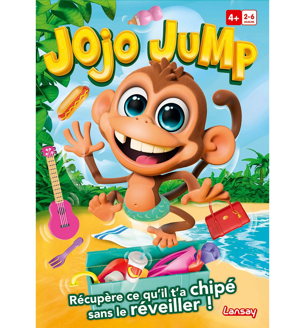 Jeu De Société Jojo Jump Lansay La Boite