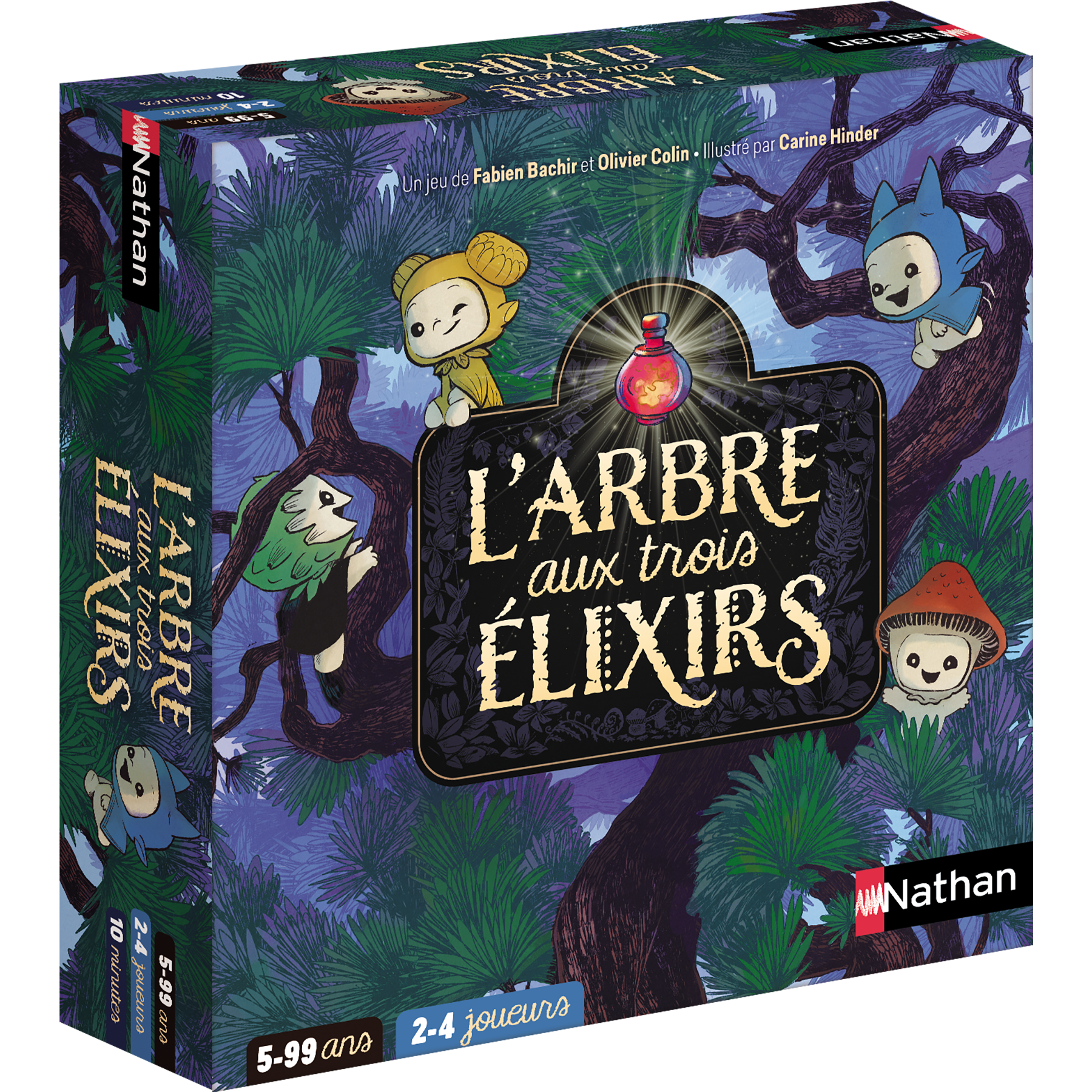 Jeu De Stratégie Nathan 1130600200 – L'arbre Aux Trois Élixirs Pour 2 À 4 Joueurs - vue 6