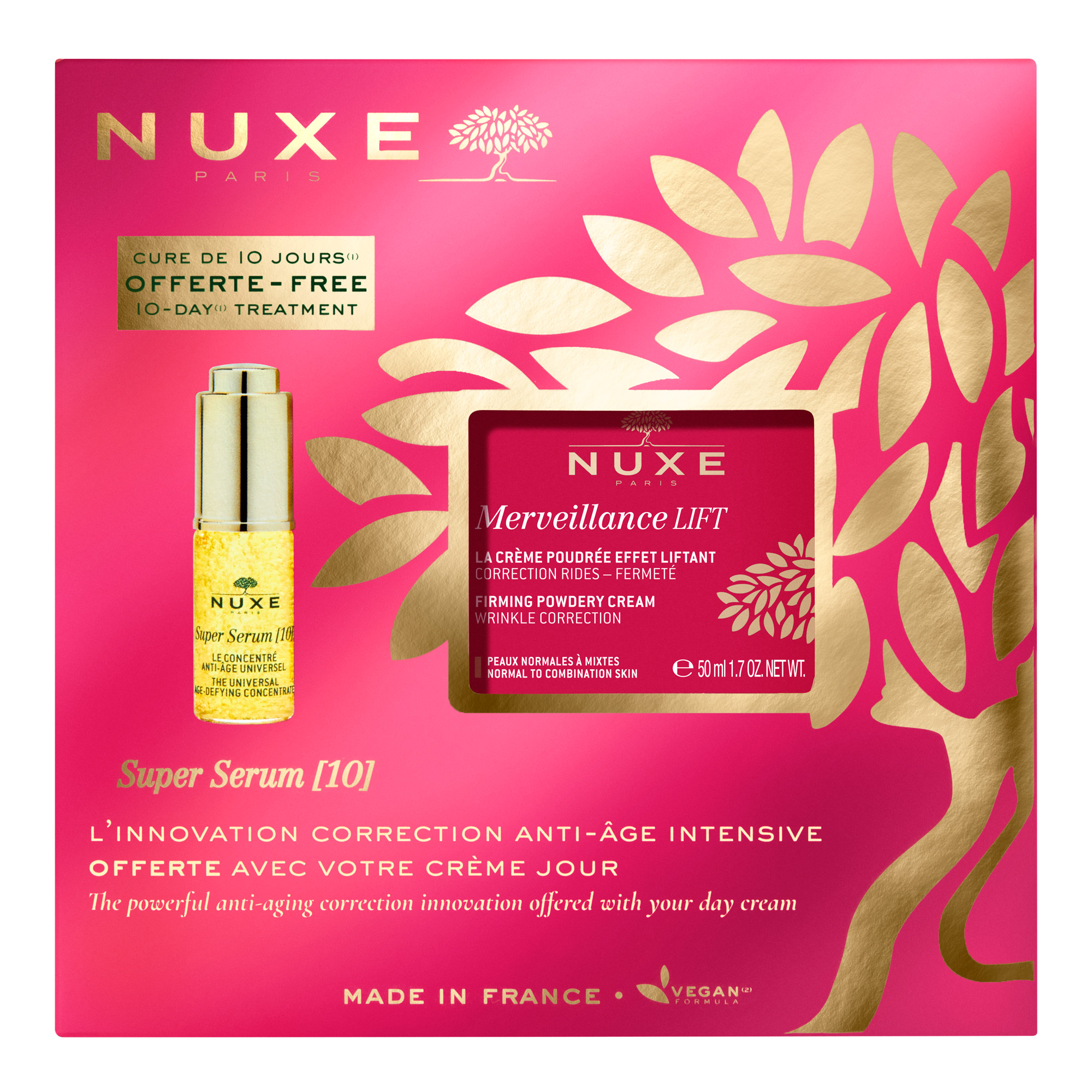 NUXE MERVEILLANCE LIFT CR 50ML+OFF