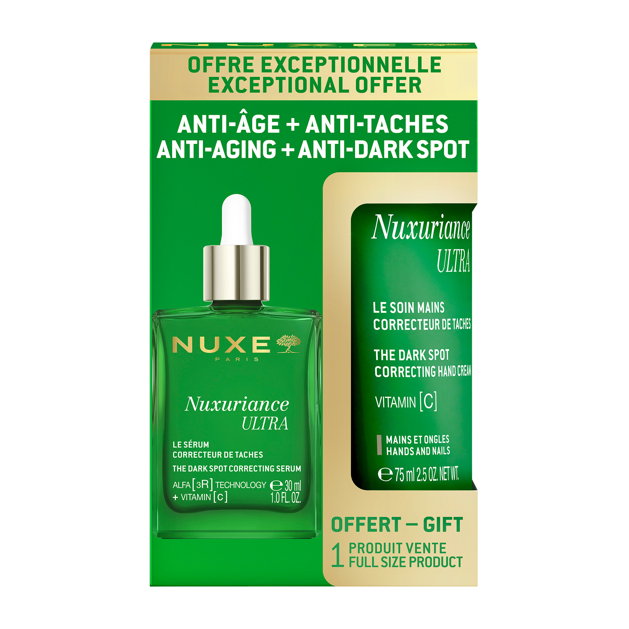 Nuxe Nuxuriance ultra le duo anti âge + anti taches
