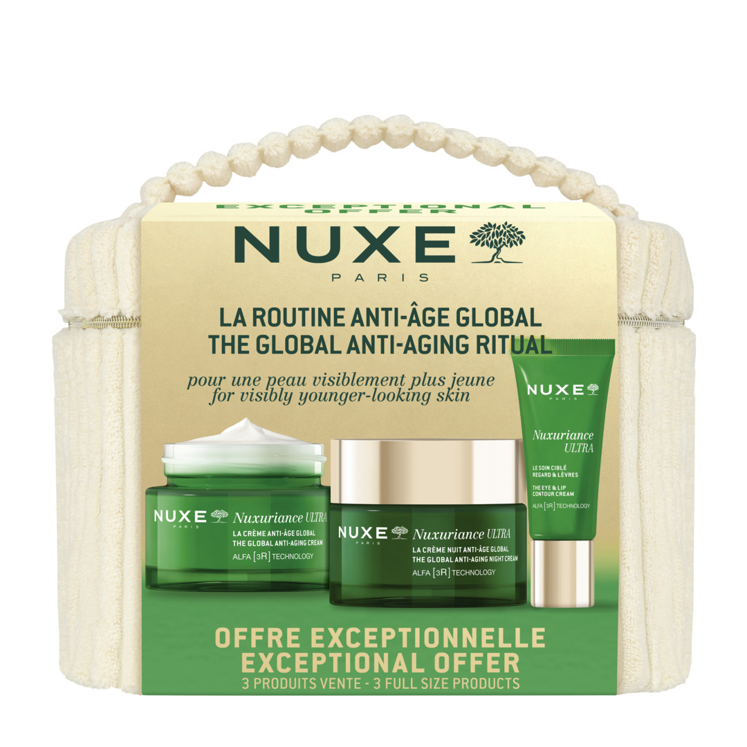Nuxe Nuxuriance ultra la routine anti âge global