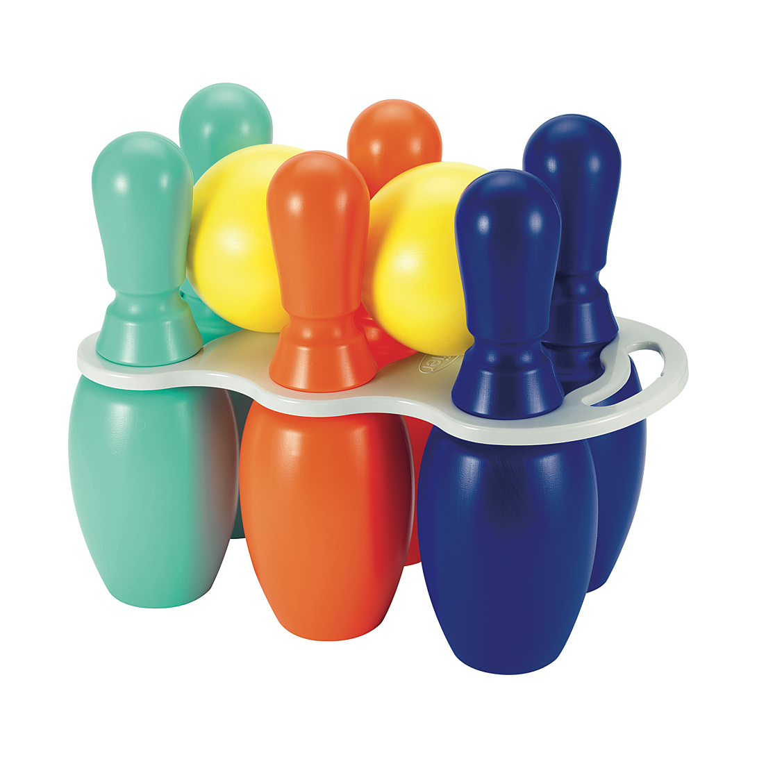 JEU 6 QUILLES BOWLING GÉANTES 30 CM
