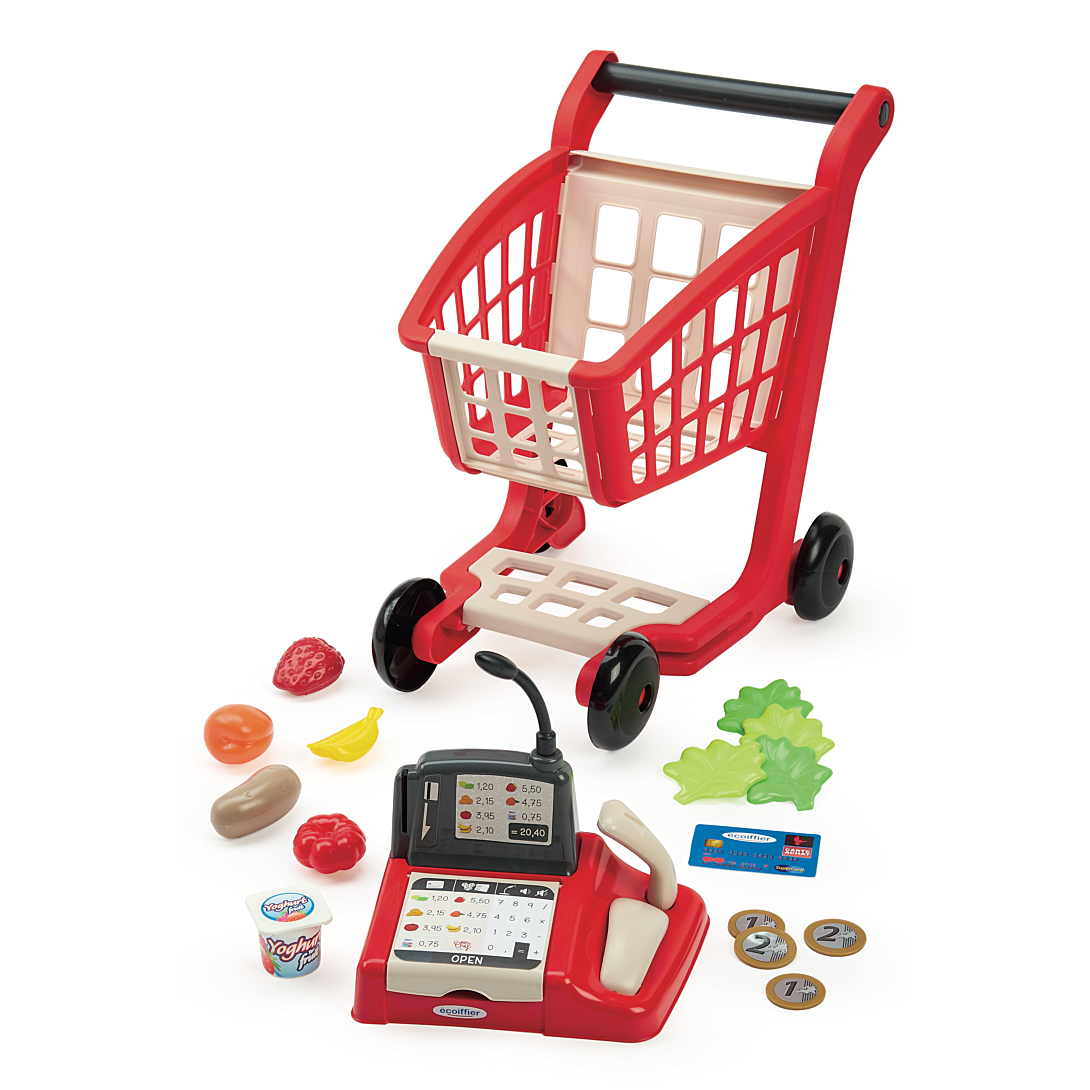 CHARIOT + CAISSE ENREGISTREUSE