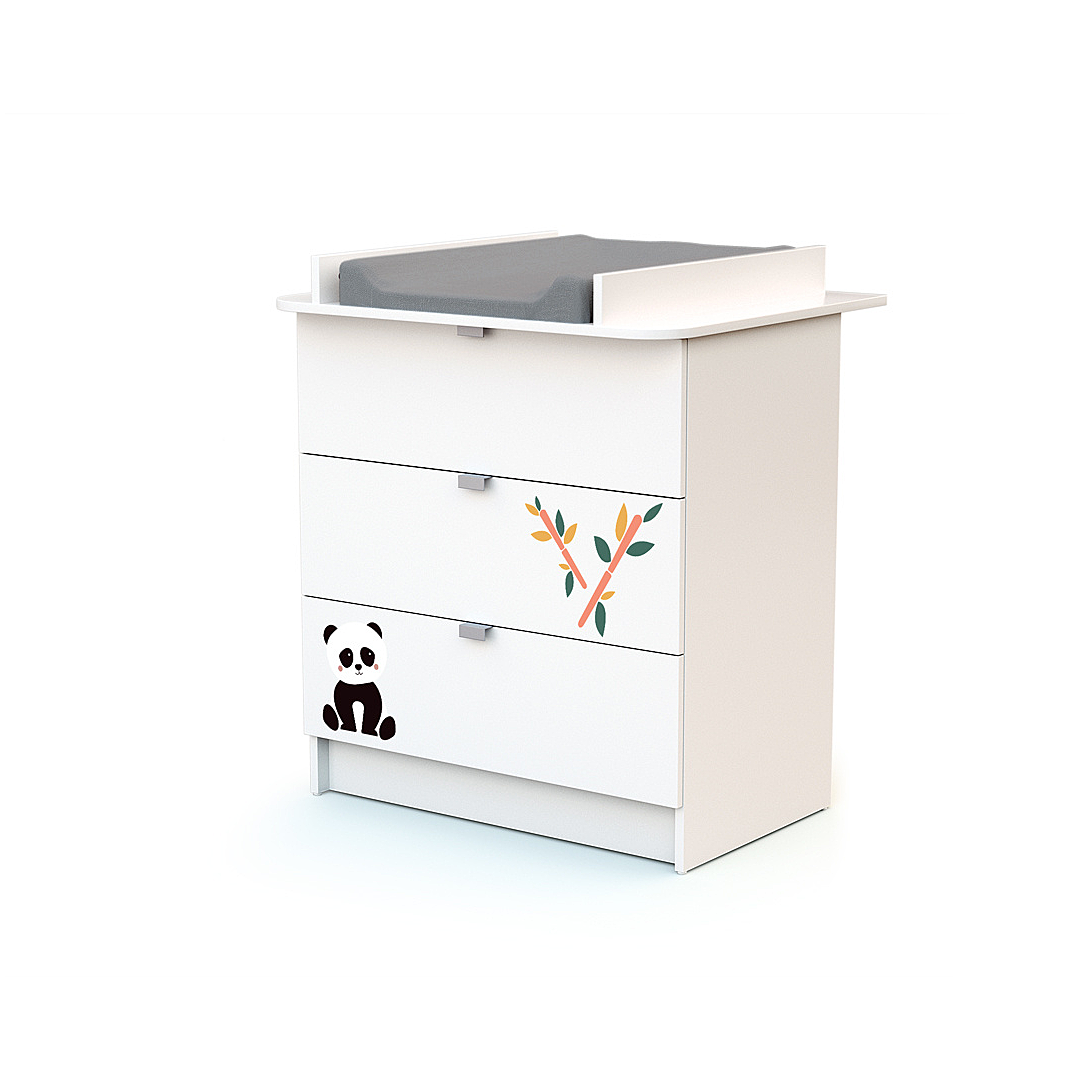 Commode à langer Panda