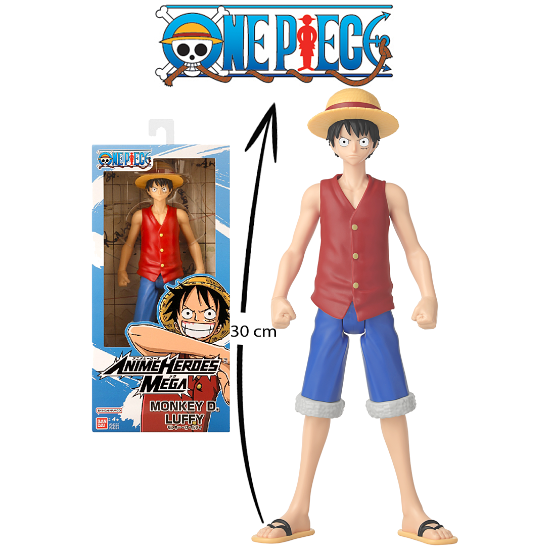 Anime Heroes MEGA ONE PIECE - Monkey D. Luffy