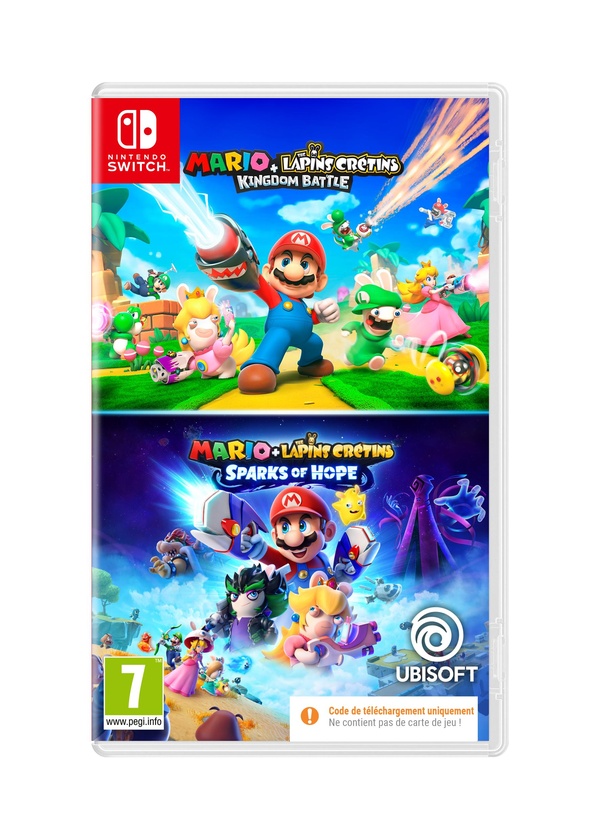 Mario + Lapins Crétins Kingdom Battle / Mario + Lapins Crétins Sparks of Hope (CIB) (SWITCH)