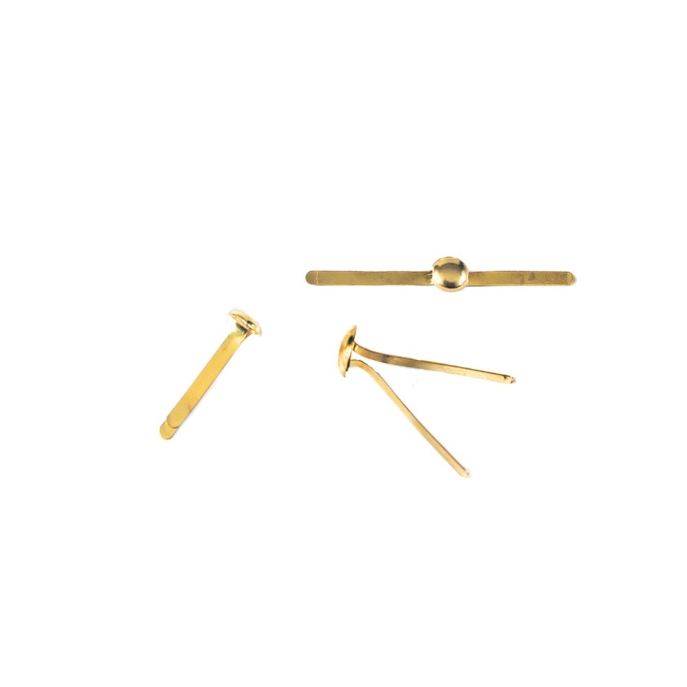 Attache De Cadre En Acier Laitonné - Hauteur : 35 Mm - Lot De 170