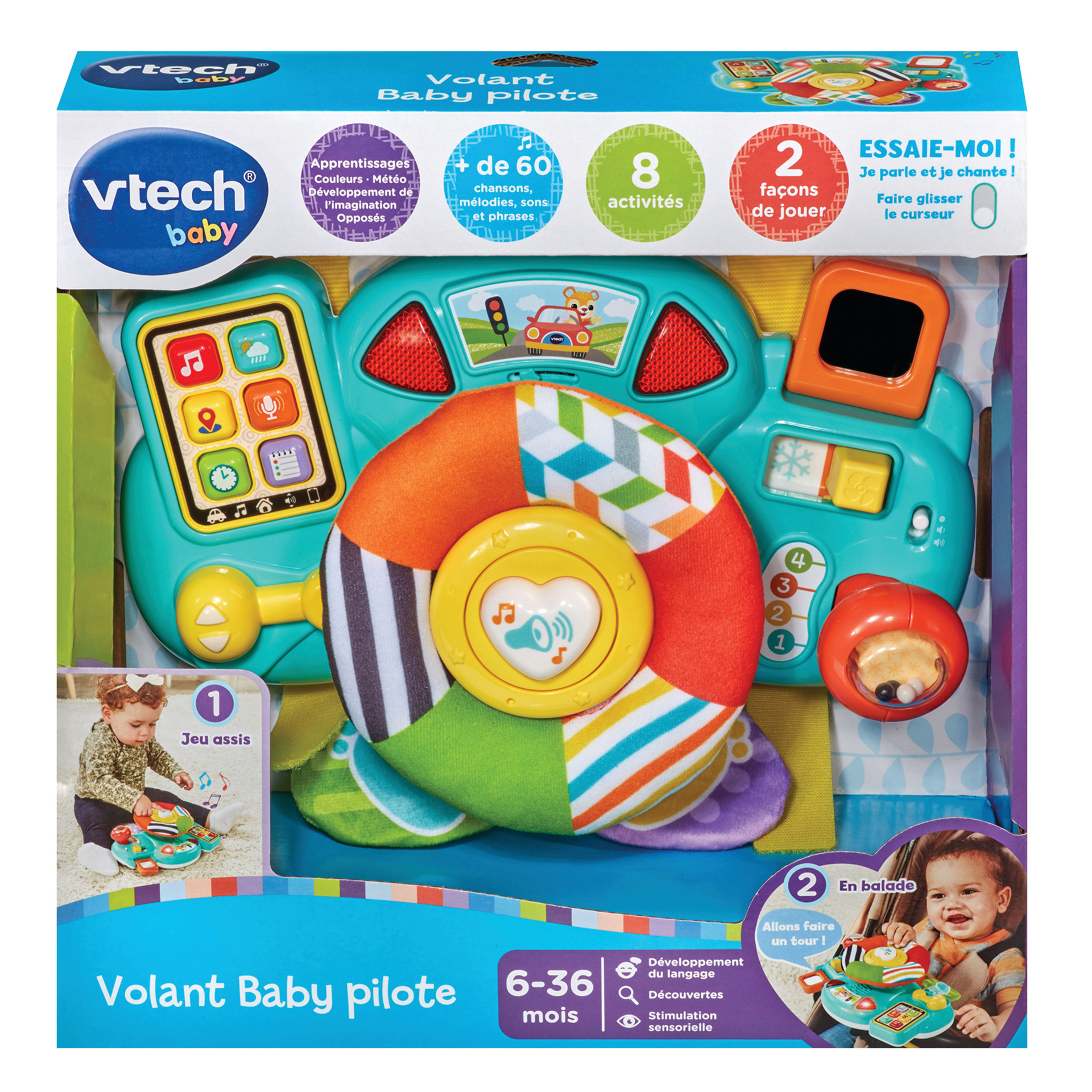 Vtech Baby Volant Baby Pilote Multicolore pour garçon - vue 2