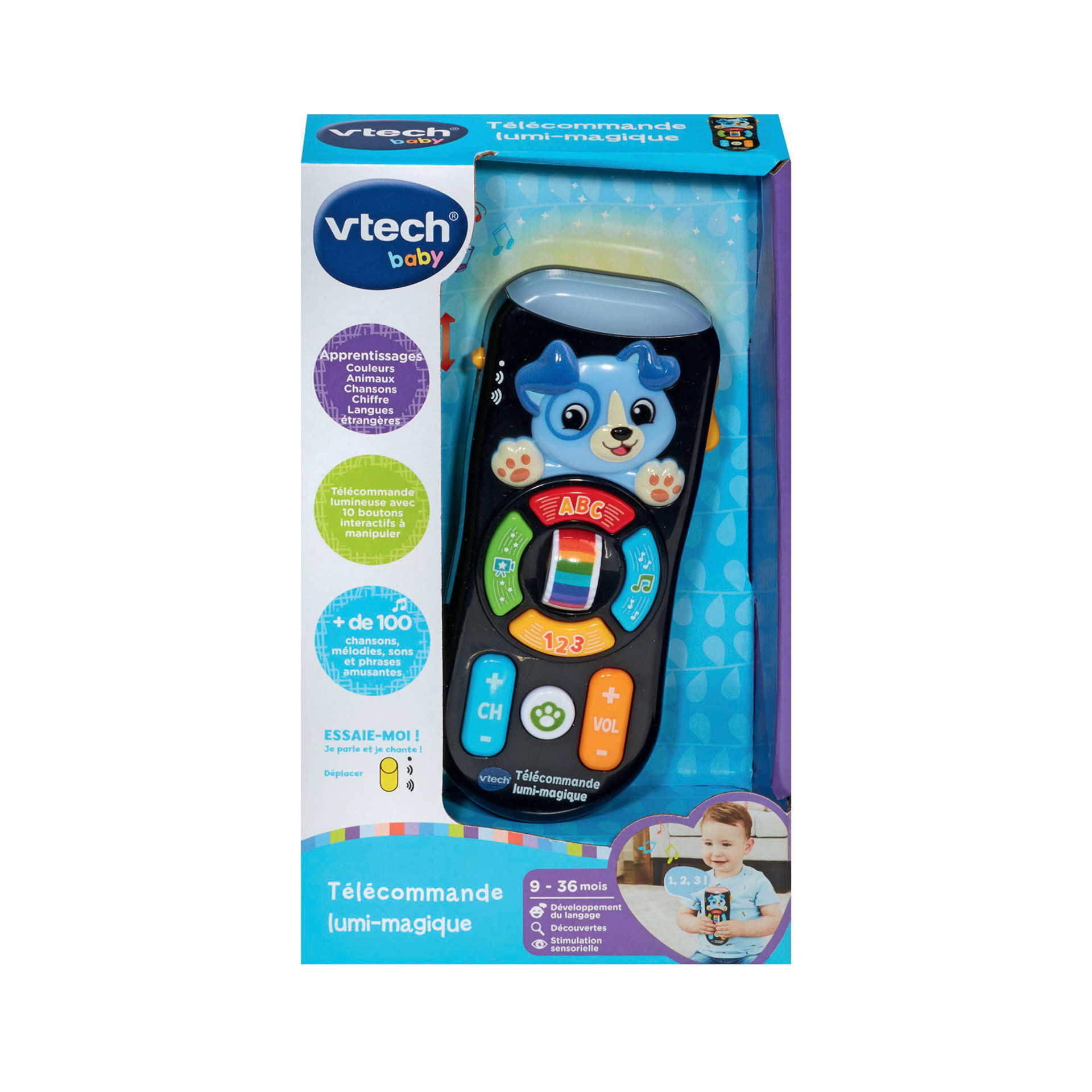 Télécommande Lumi-Magique pour Bébé - 9 à 36 mois