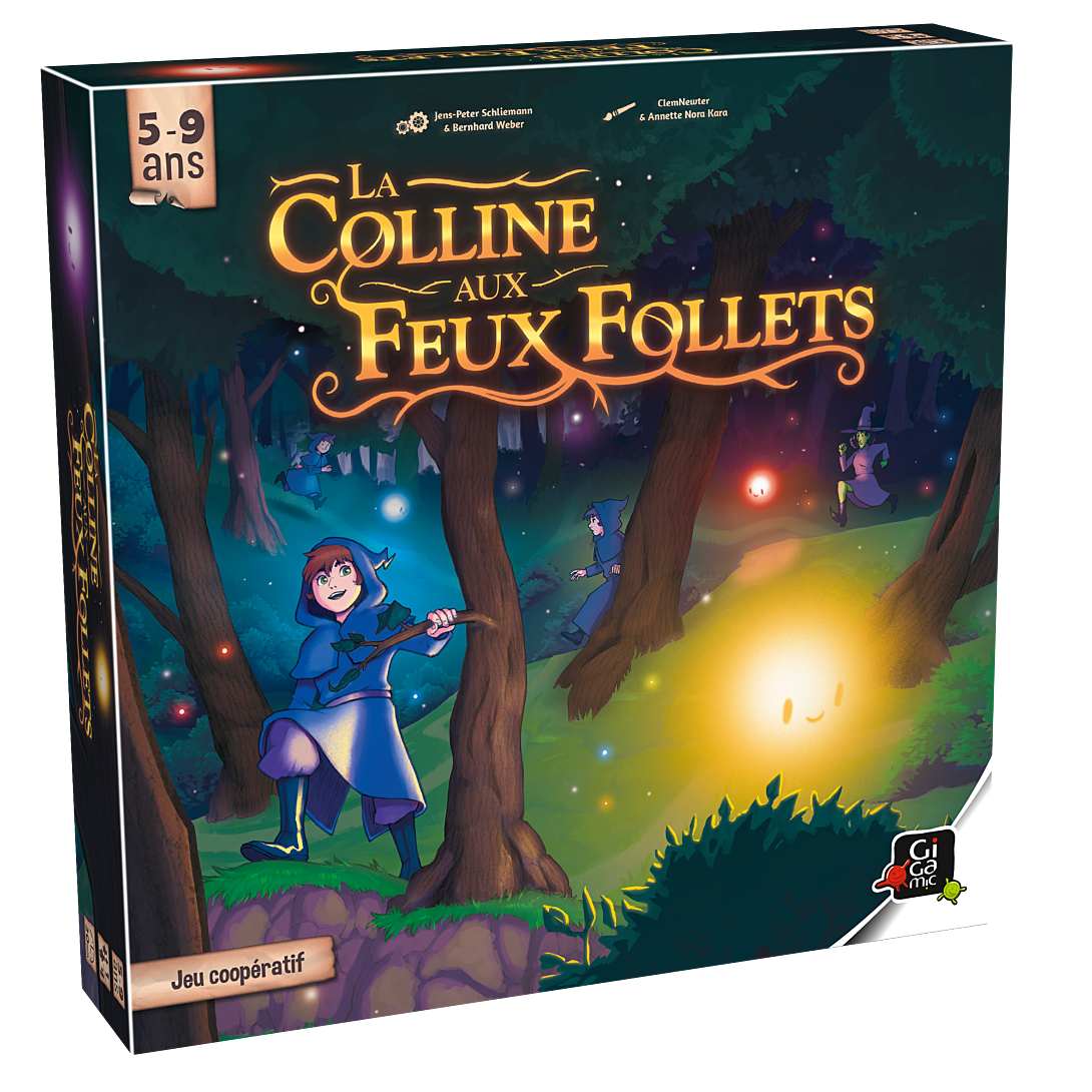 Jeu De Société Gigamic AMCOL – La Colline Aux Feux Follets Coopératif Pour 1 à 4 Joueurs - vue 3